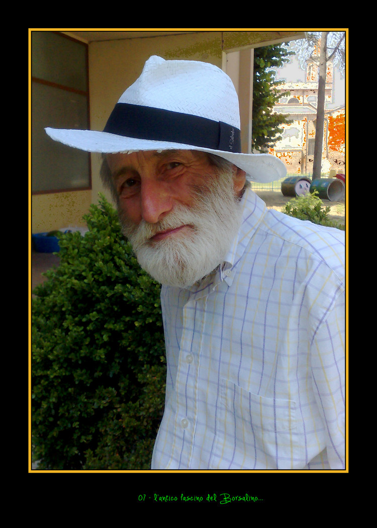 Erice Zombini: the charm of Borsalino