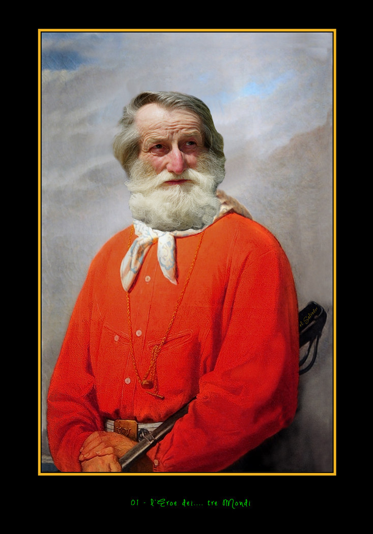 the hero of the ... three worlds ....