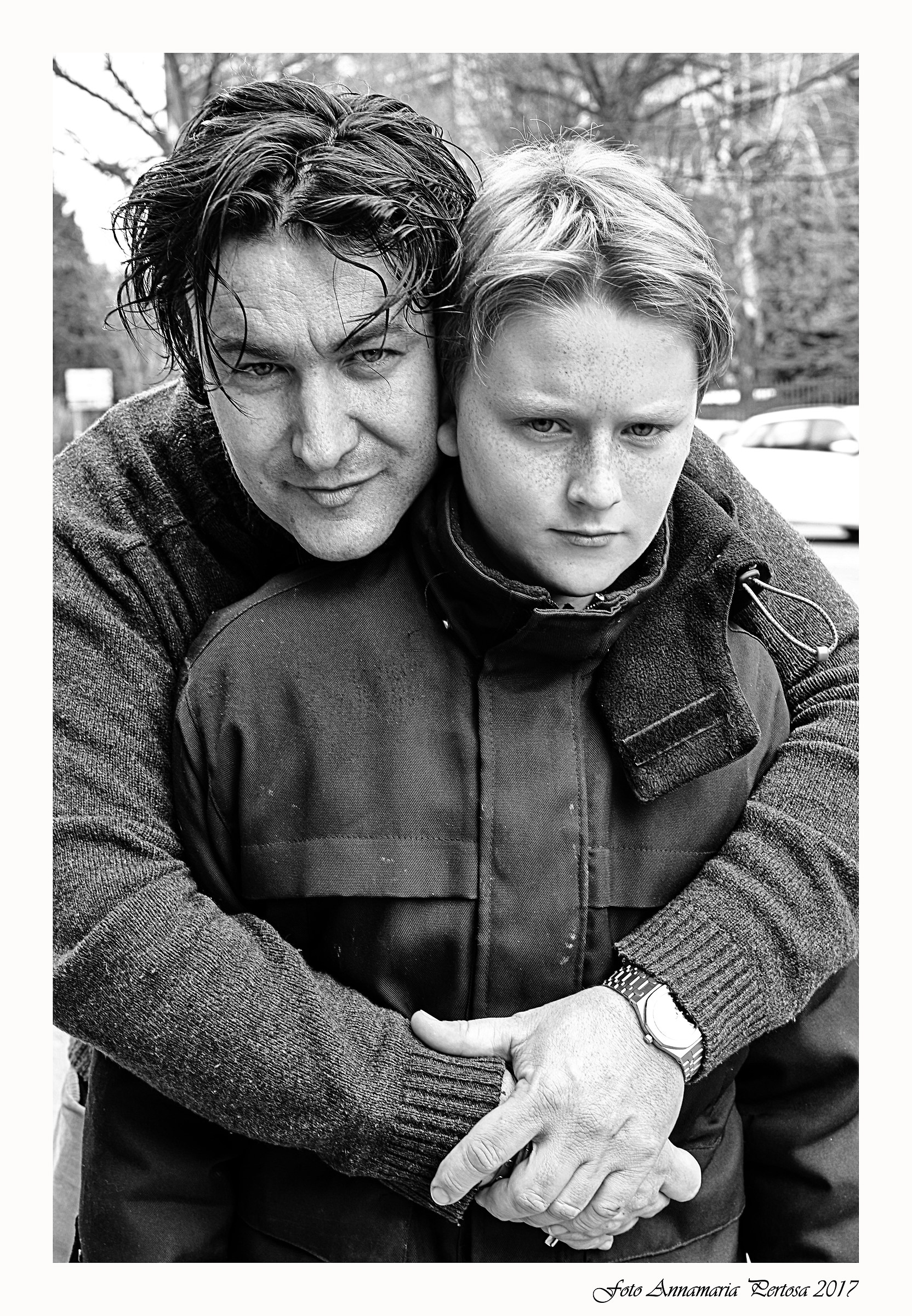 Mio nipote Andrea e suo figlio