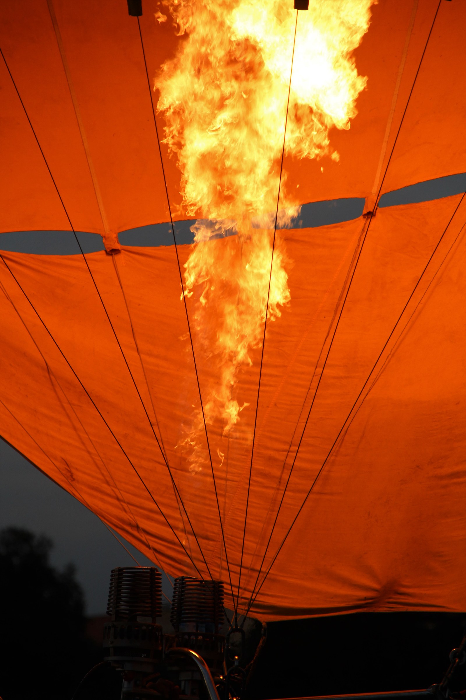 il fascino della mongolfiera....