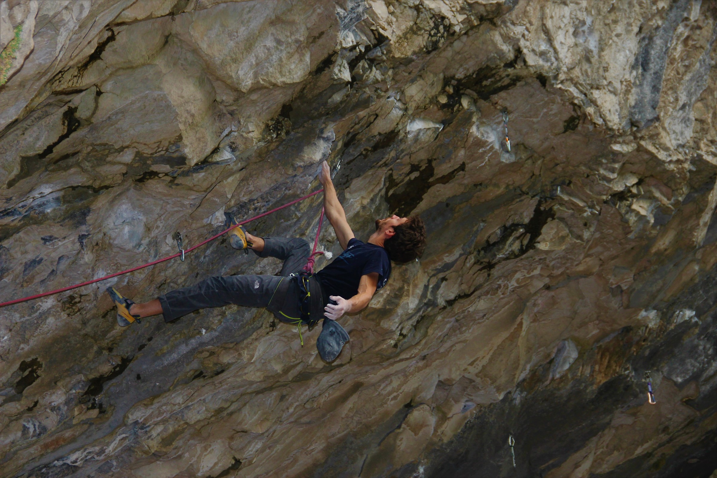 Outdoor climbing (Stefano Ghisolfi 9A) ArcoTN