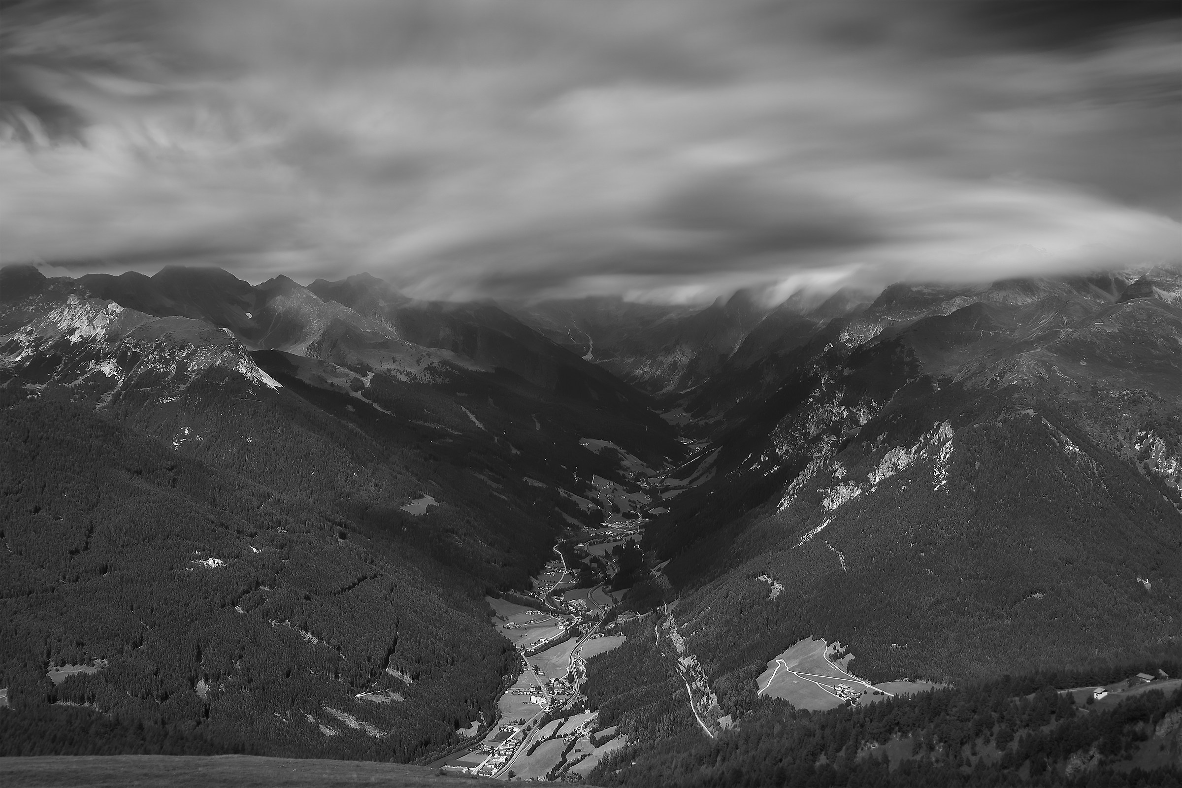 Riedberg Alm - View on the Val di Fleres - Vipiteno