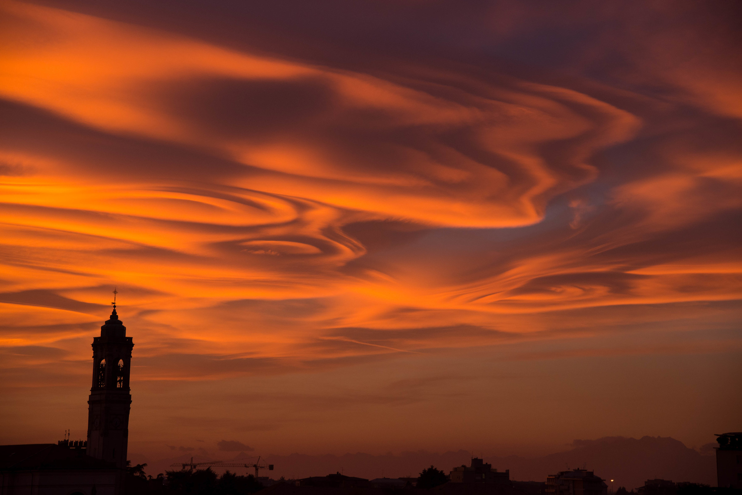 Tramonto a Rho nikkor 24-120 iso 500