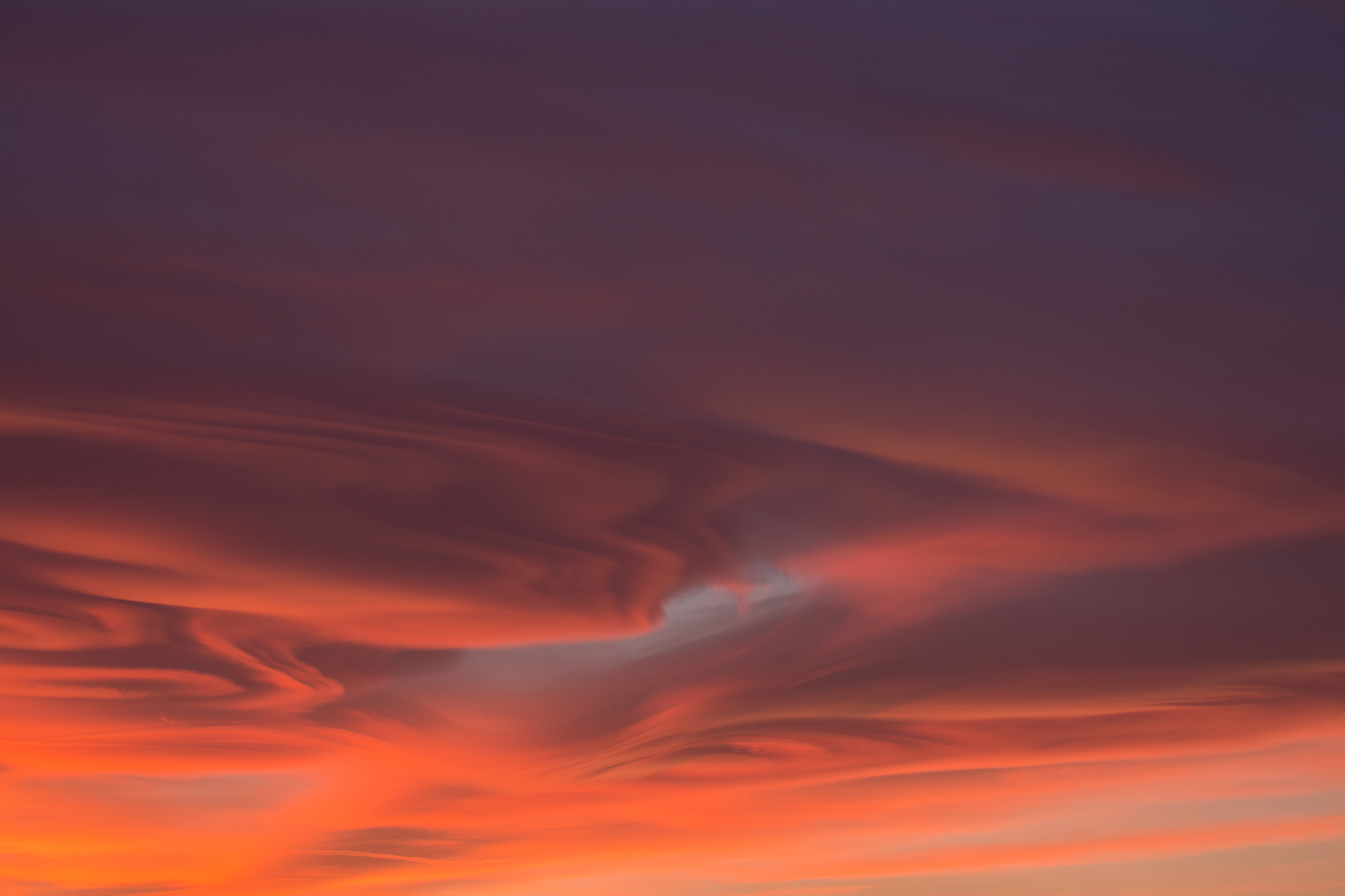 colors of nature at sunset