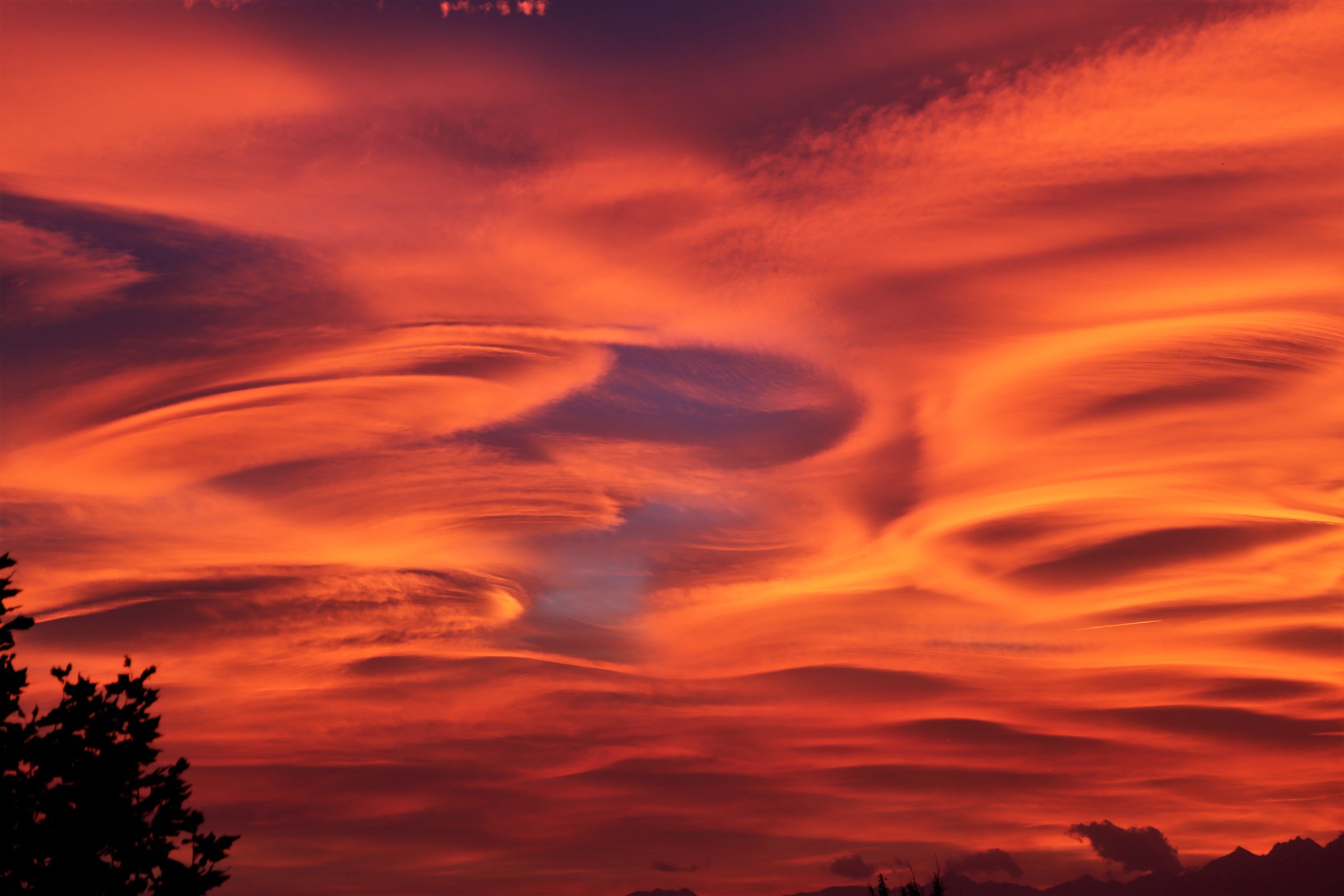 red in the evening 2