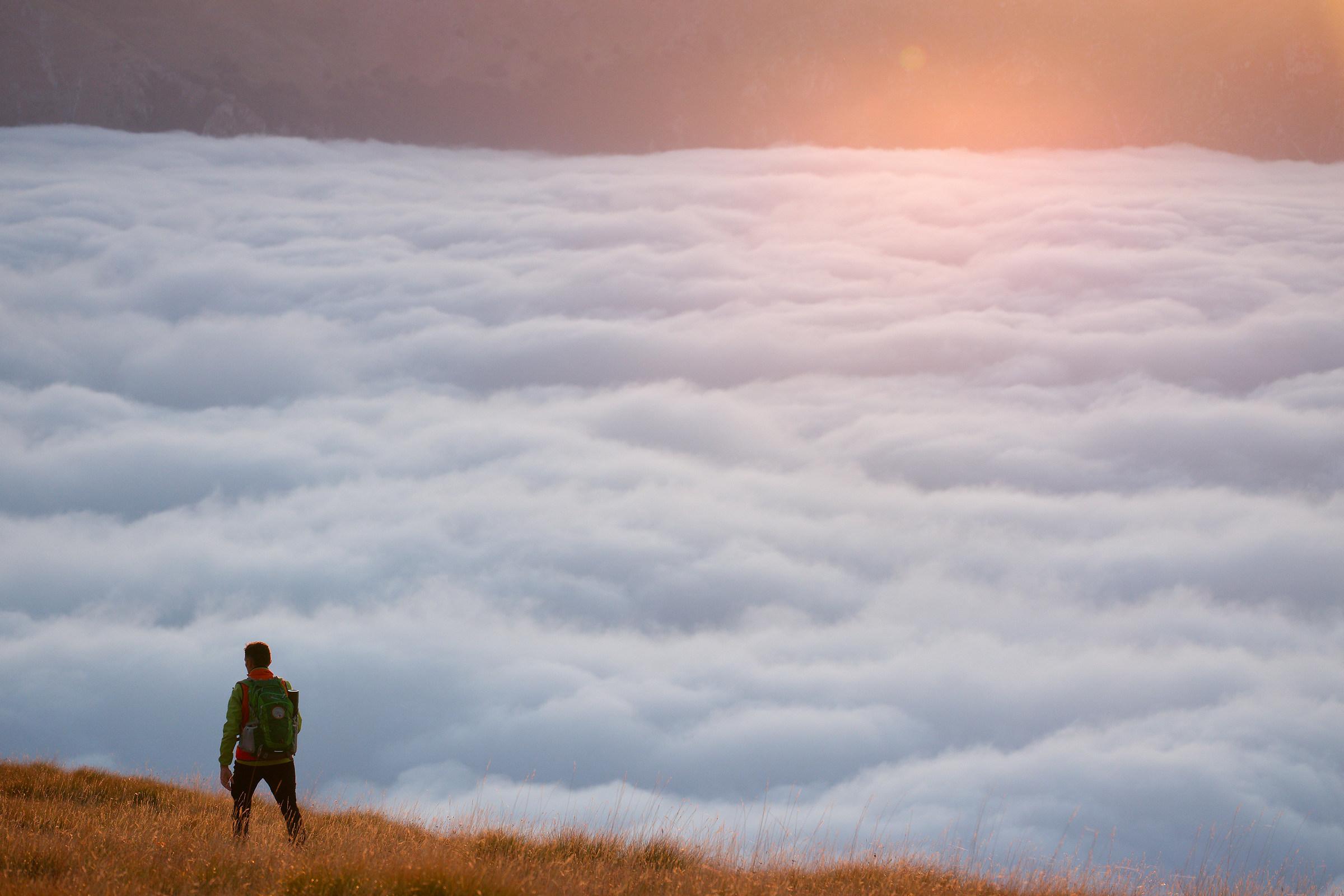 Sopra un mare di nuvole