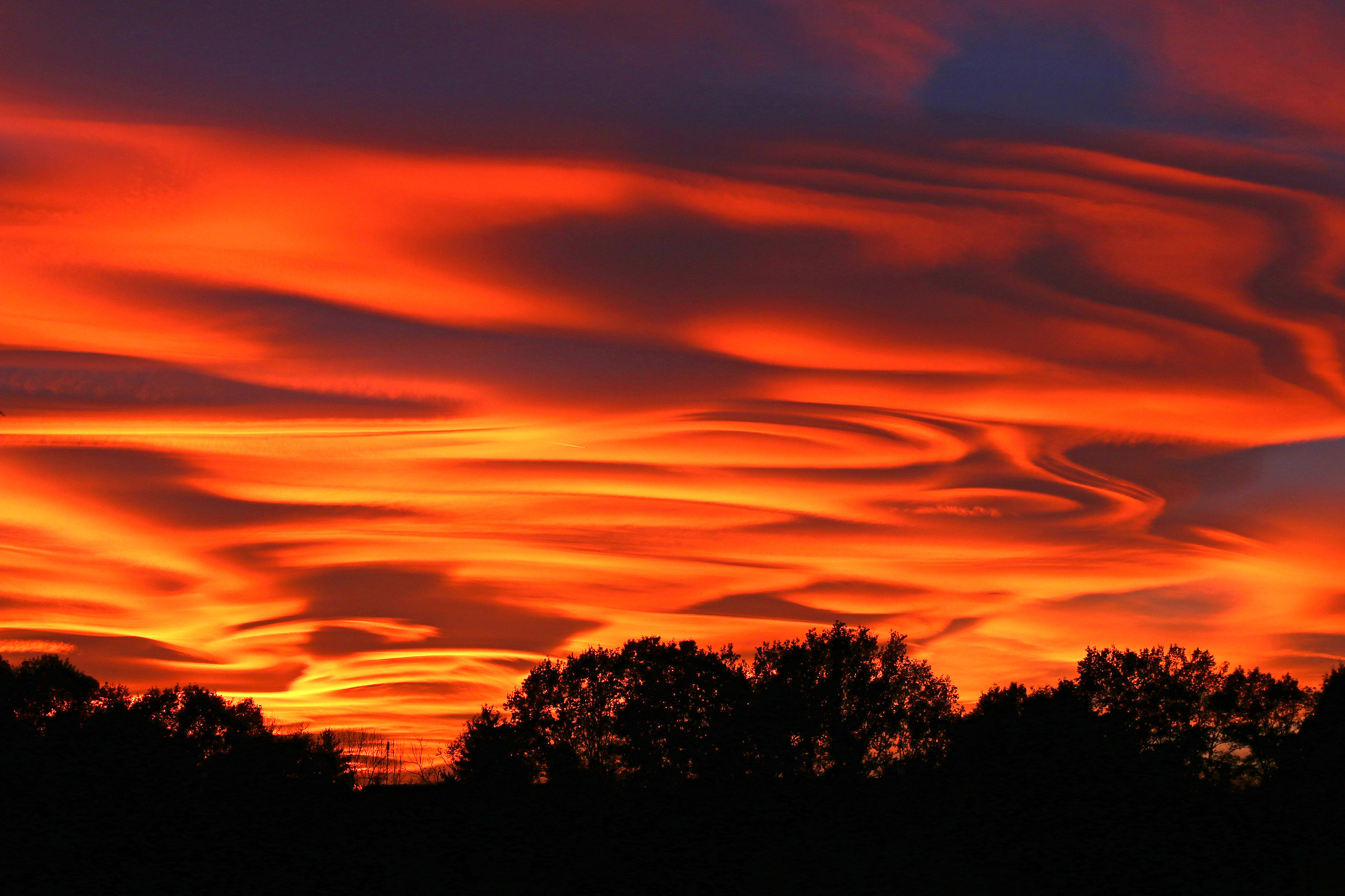 The most social sunset ever!