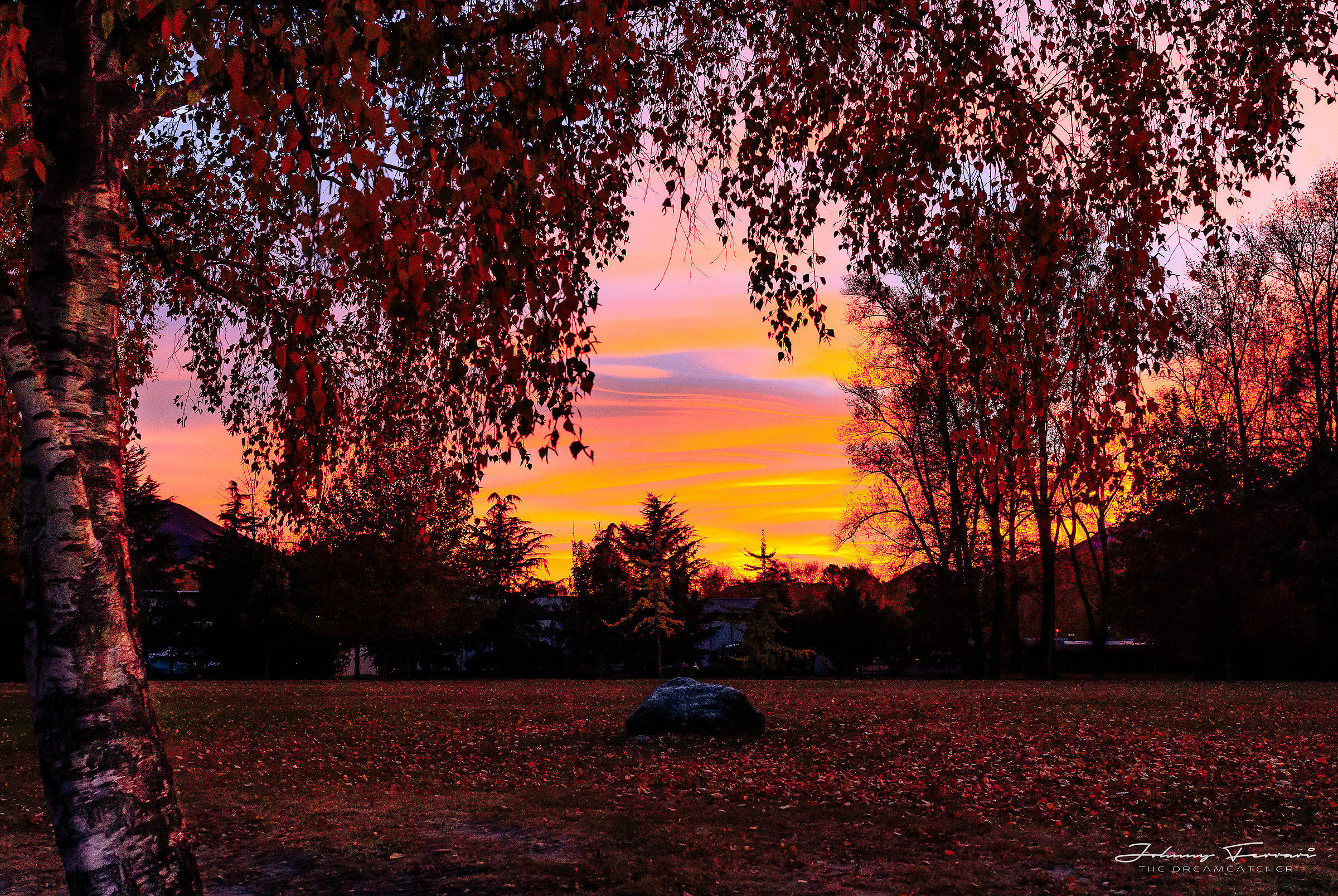 The colors of this magical autumn ...