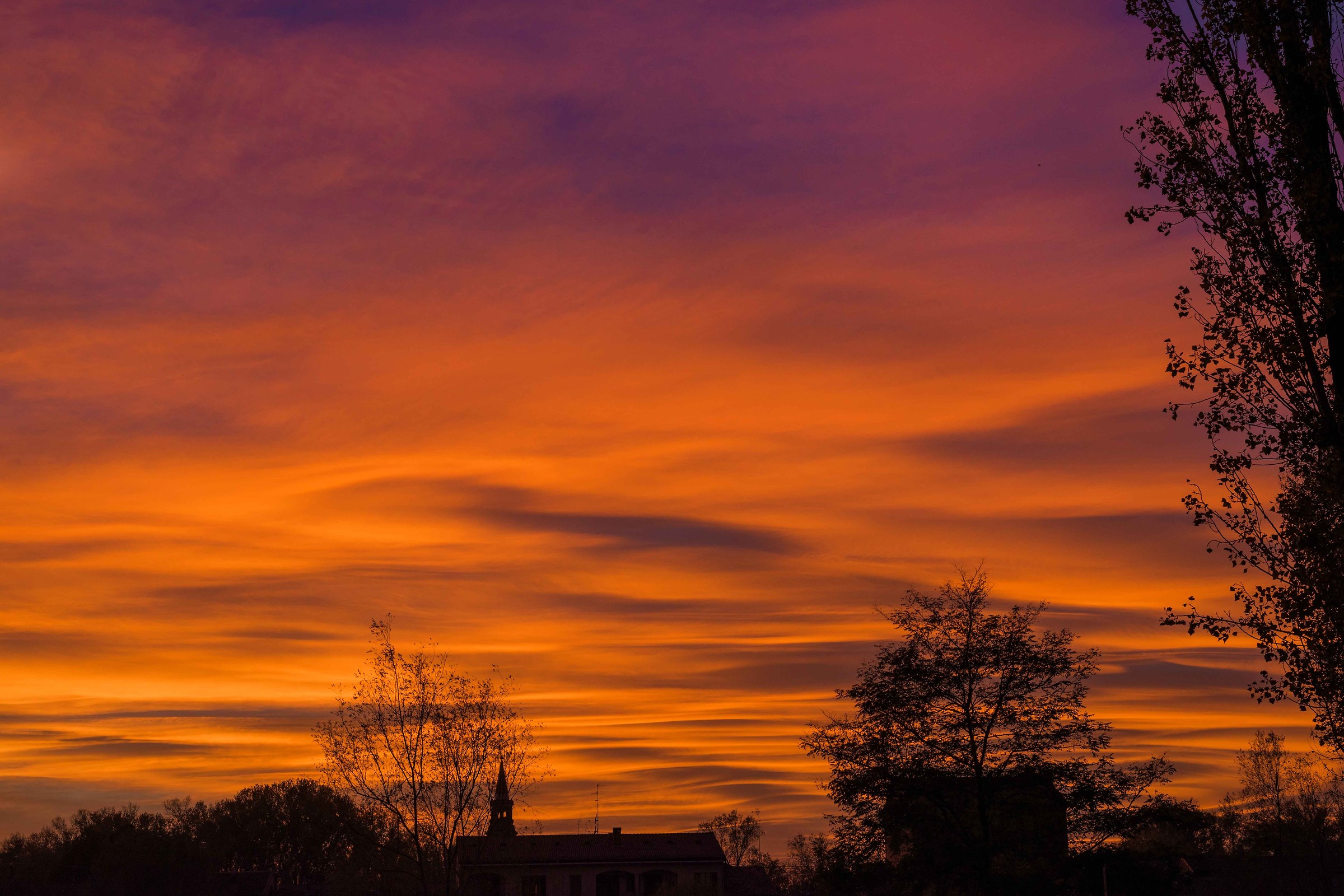 Il cielo morbido di Ottobre
