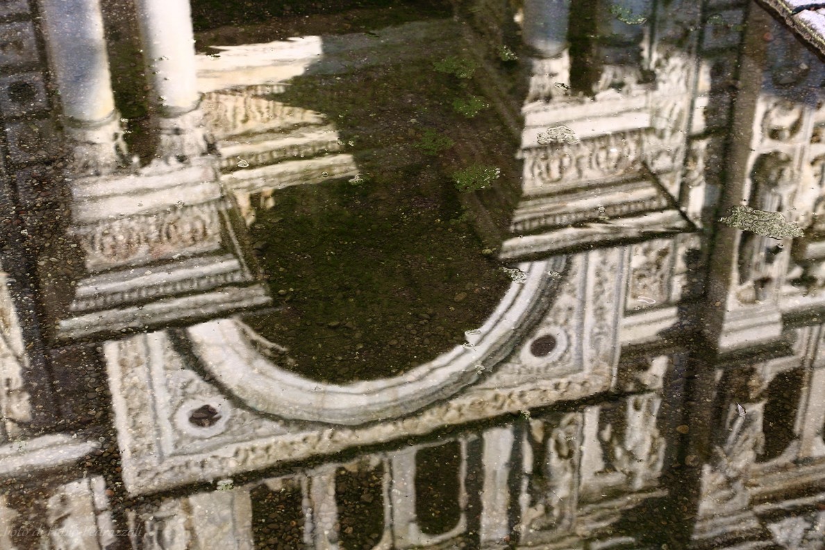 The Charterhouse of Pavia after the rain