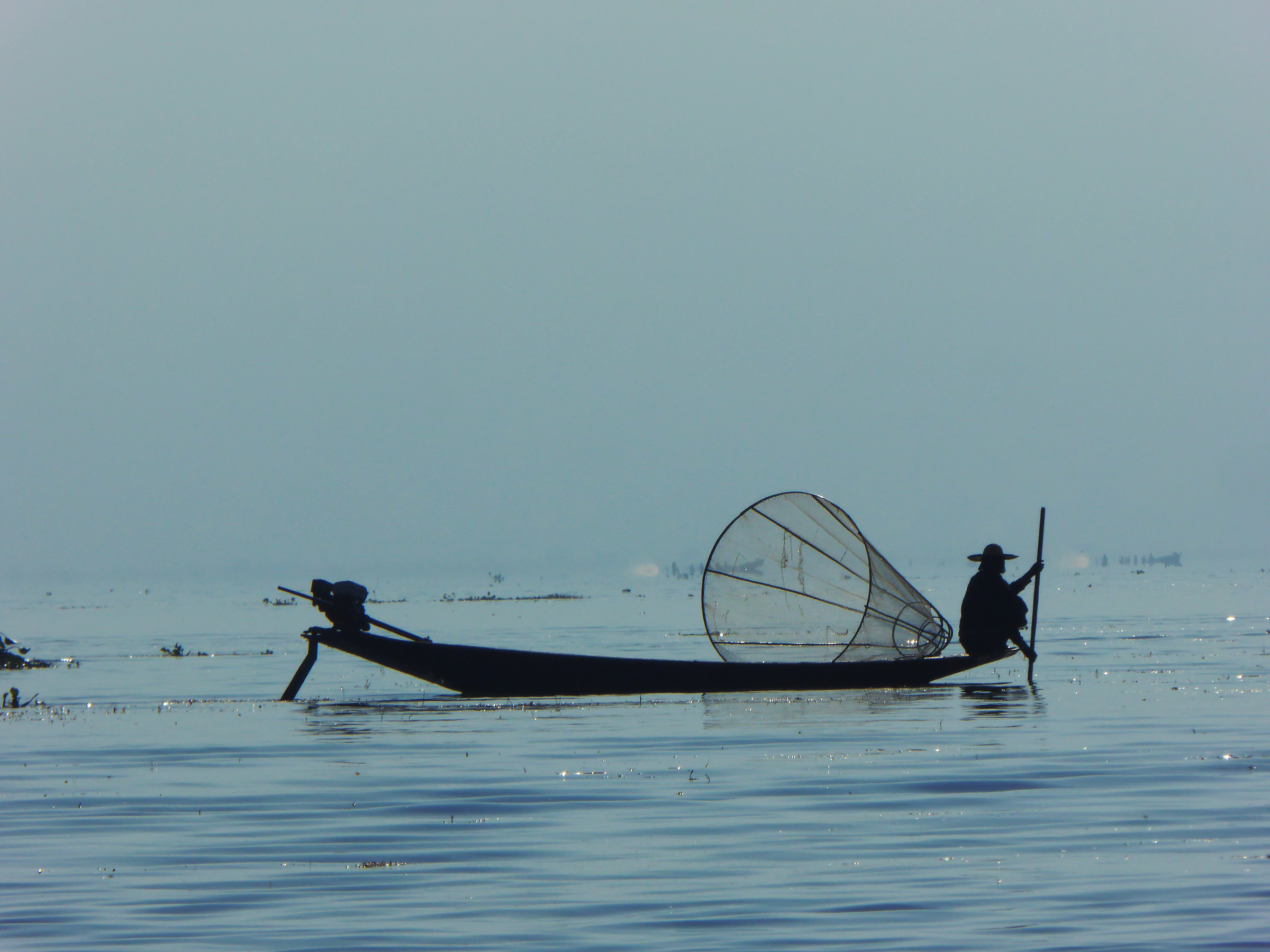 Fisherman on Lake Inle (Burma)