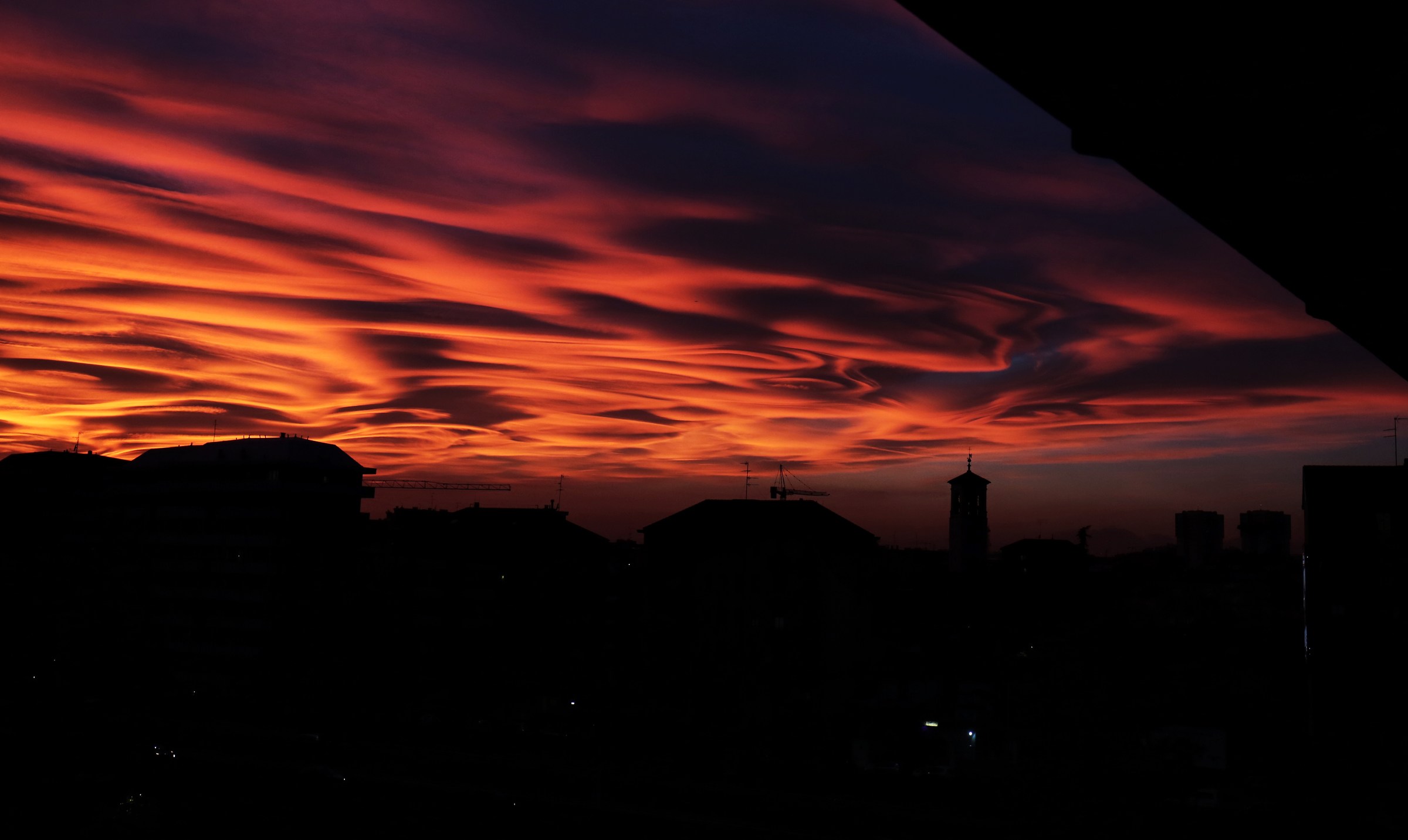 Aurora Boreale all'italiana