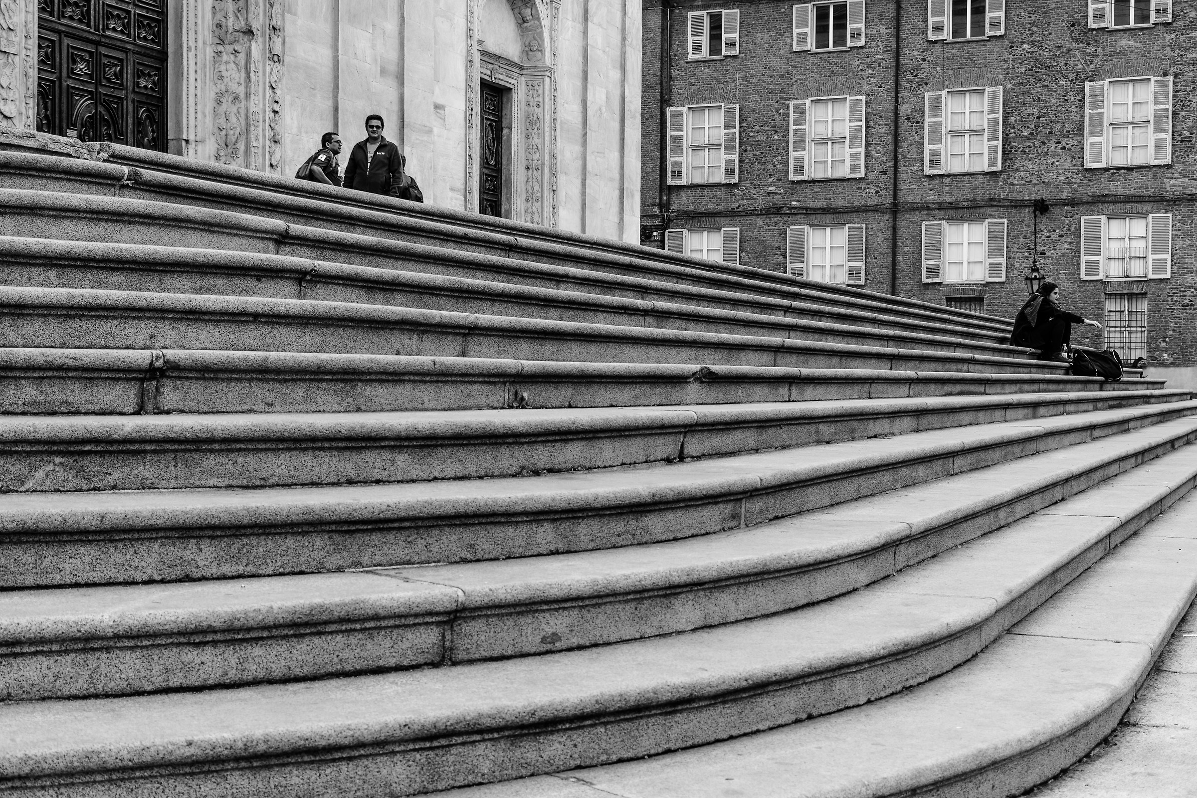 Le scale del Duomo - Torino