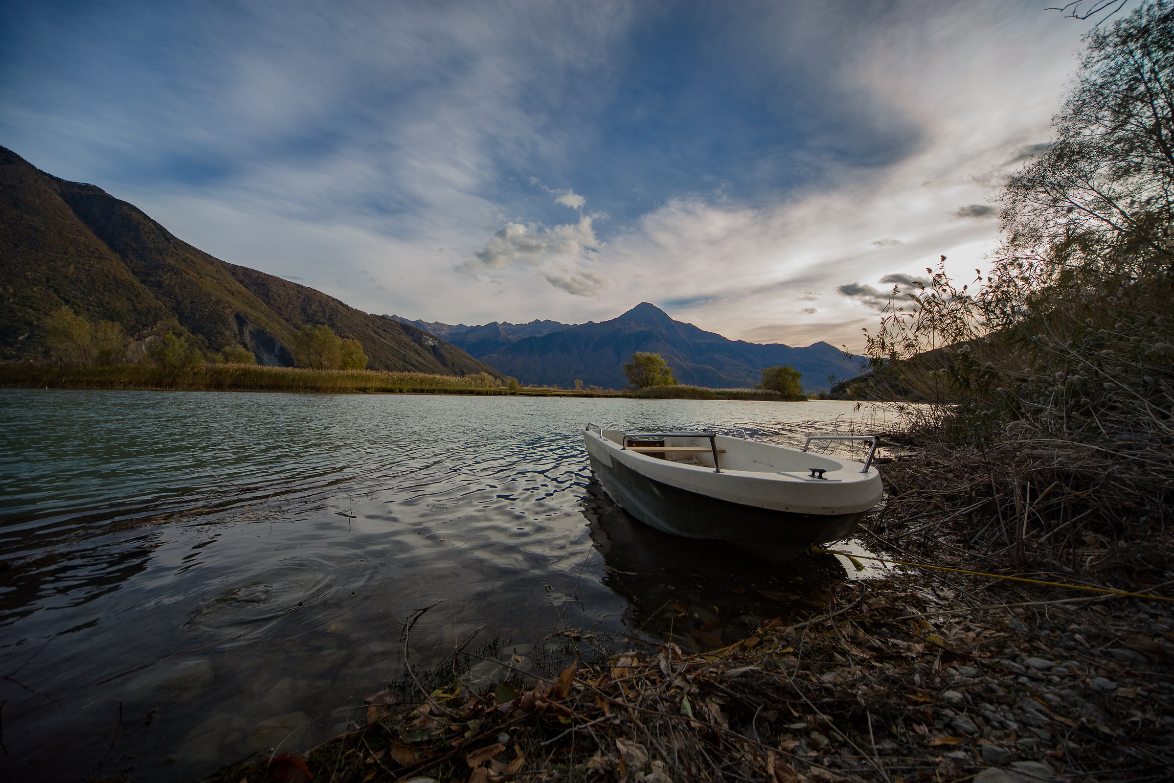 Boat on shore