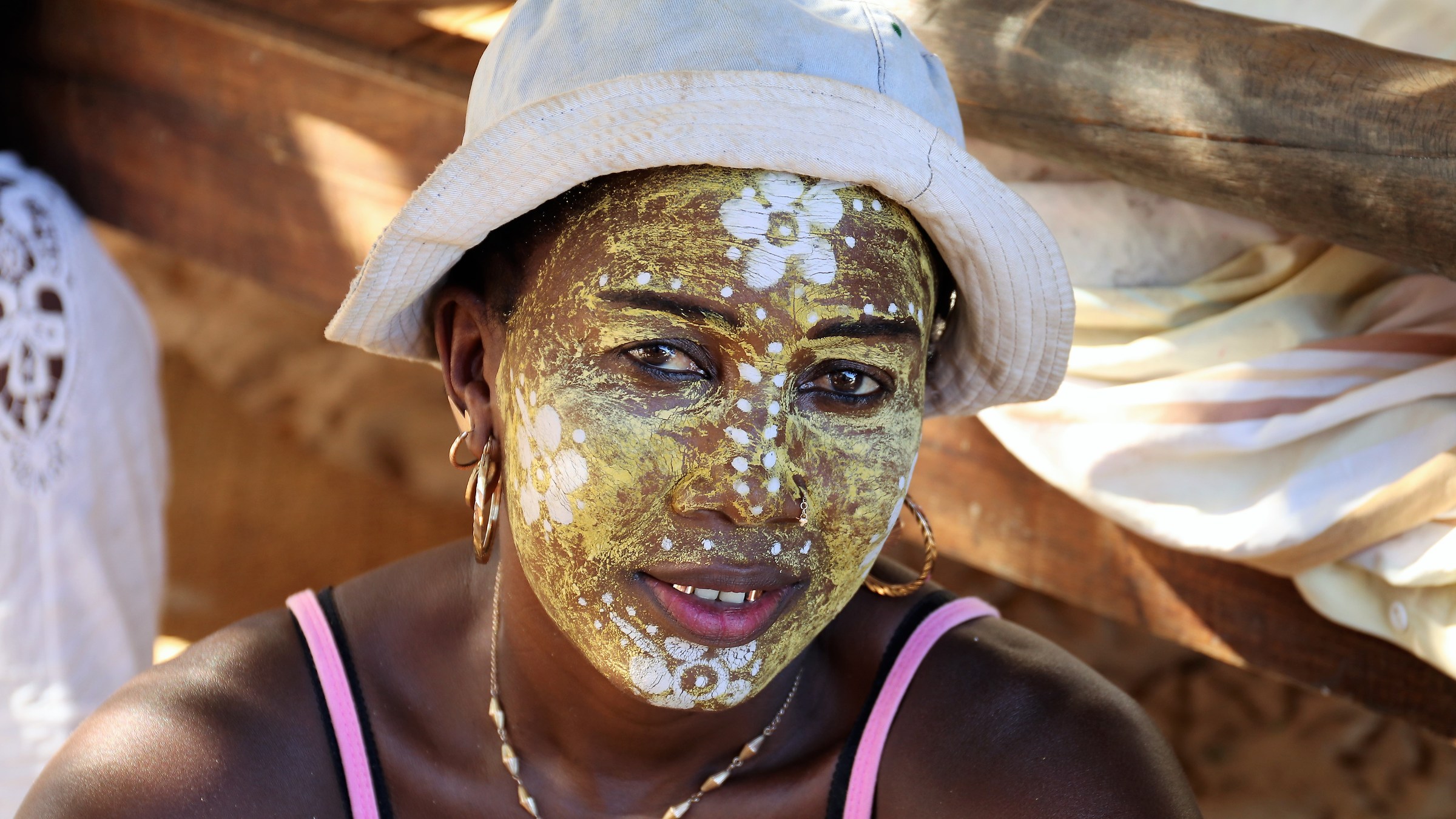 Typical woman of Nosy Be-Madagascar