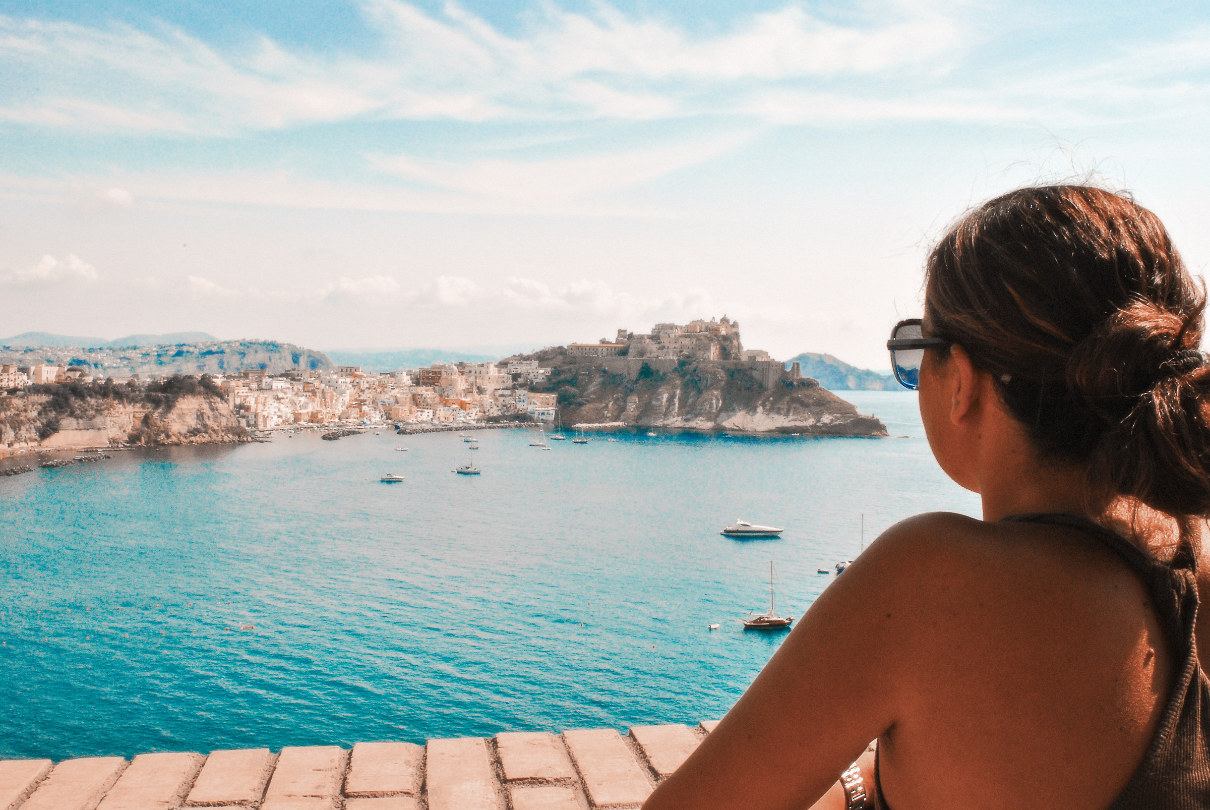 procida from the belvedere