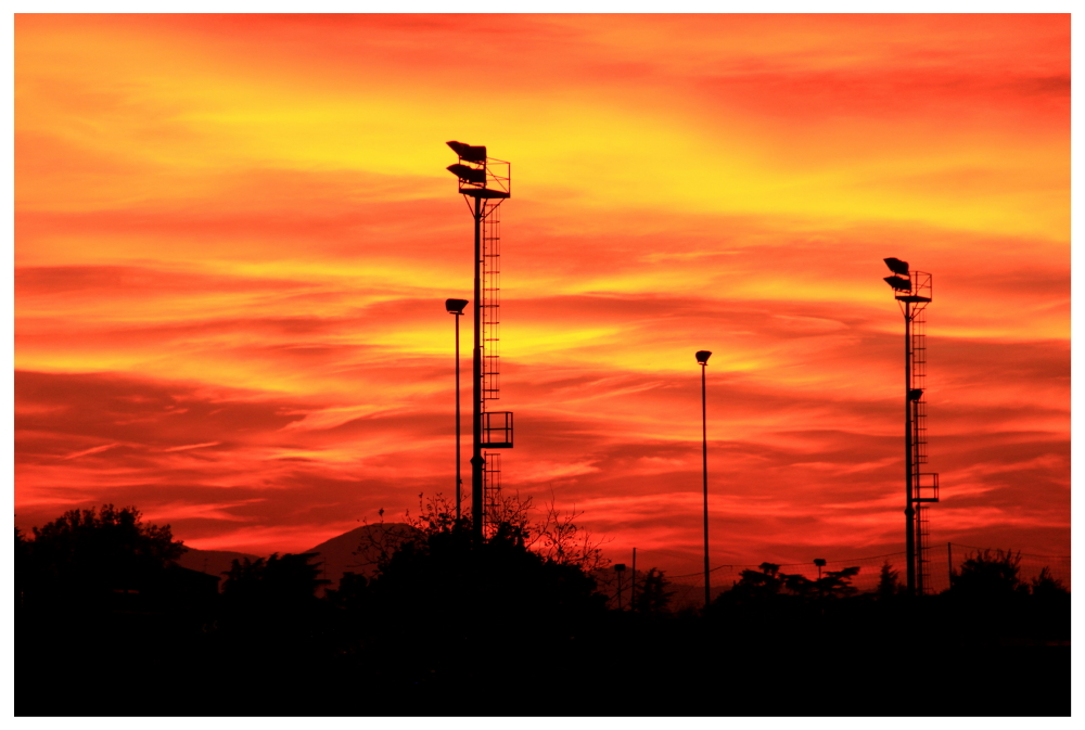 Sunset on October 29, 2017 from my home1