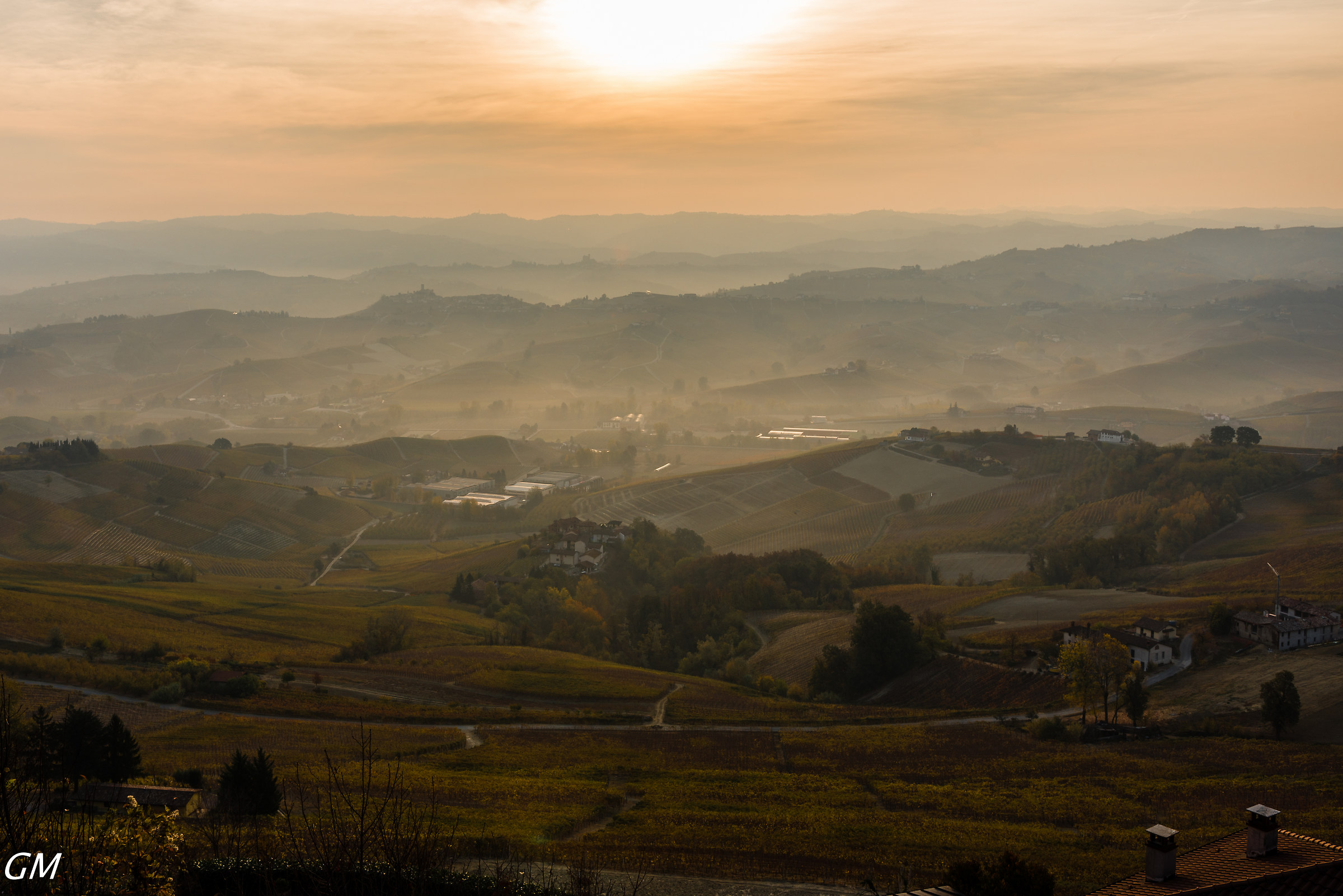 Langhe - Panorama from La Morra
