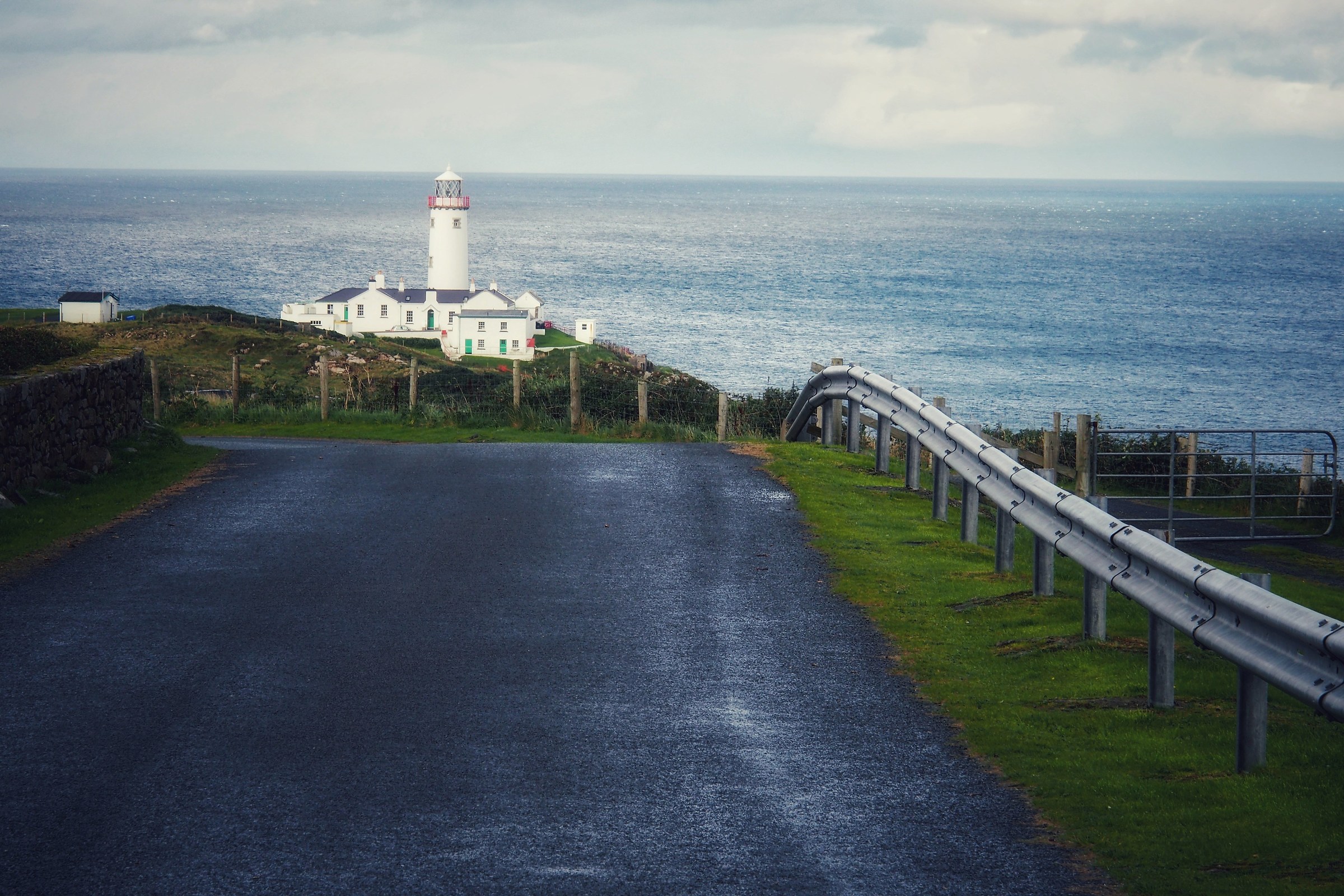 The Atlantic in front