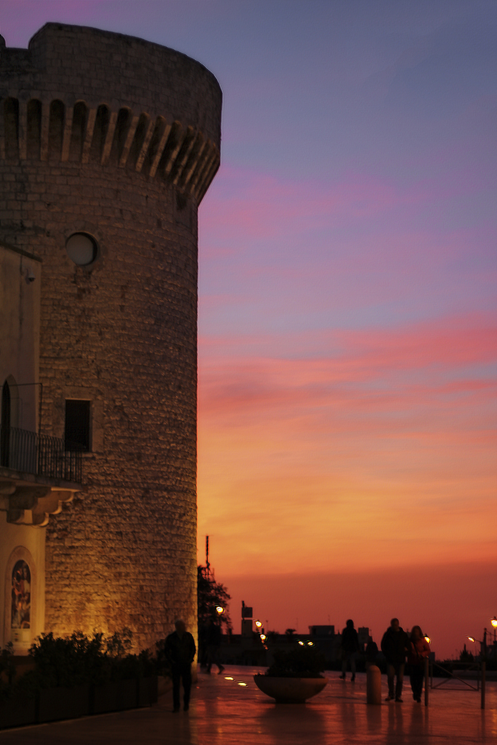 "Sunset on the Castle" CONVERSANO (ba)