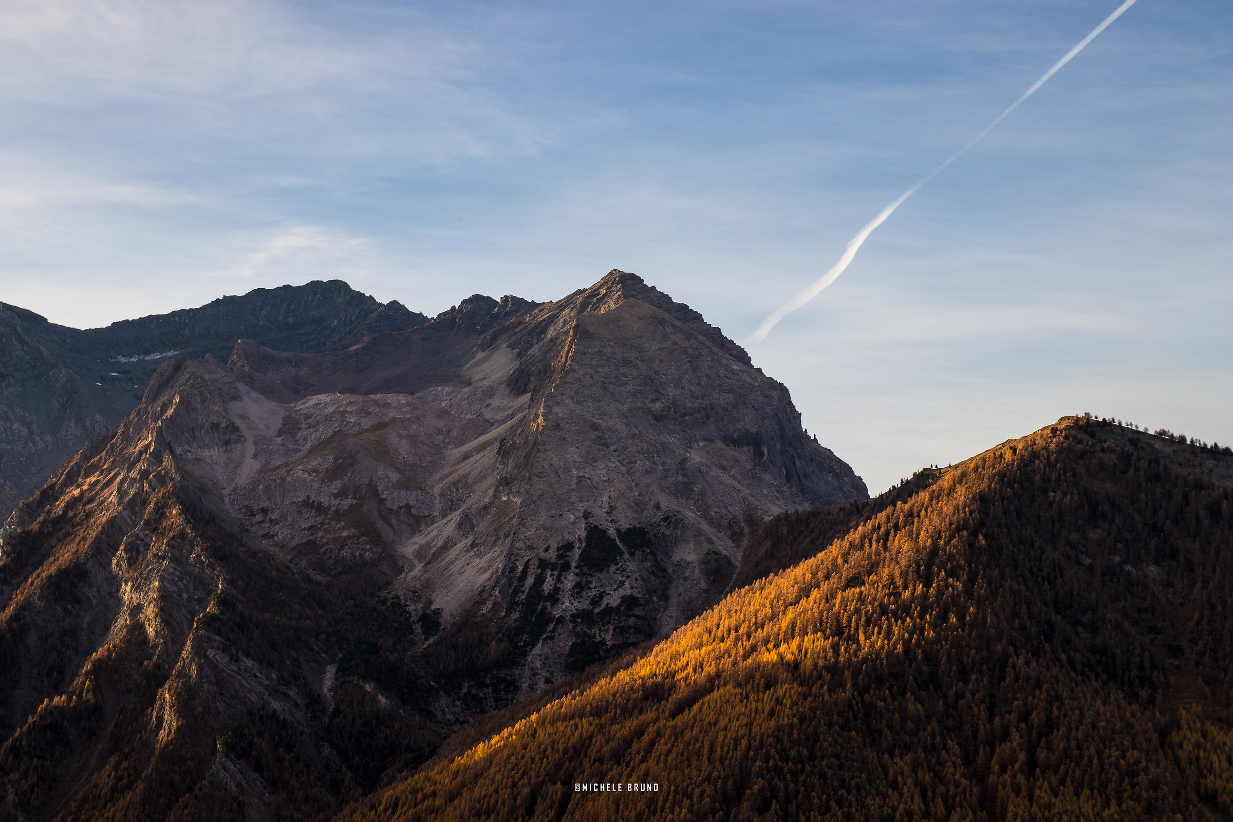 Prime luci sulla "Cima del Bosco"