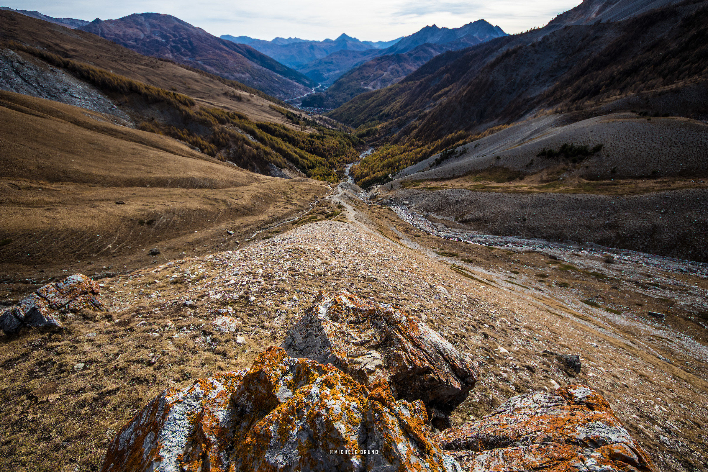 Sguardo sul fondo valle