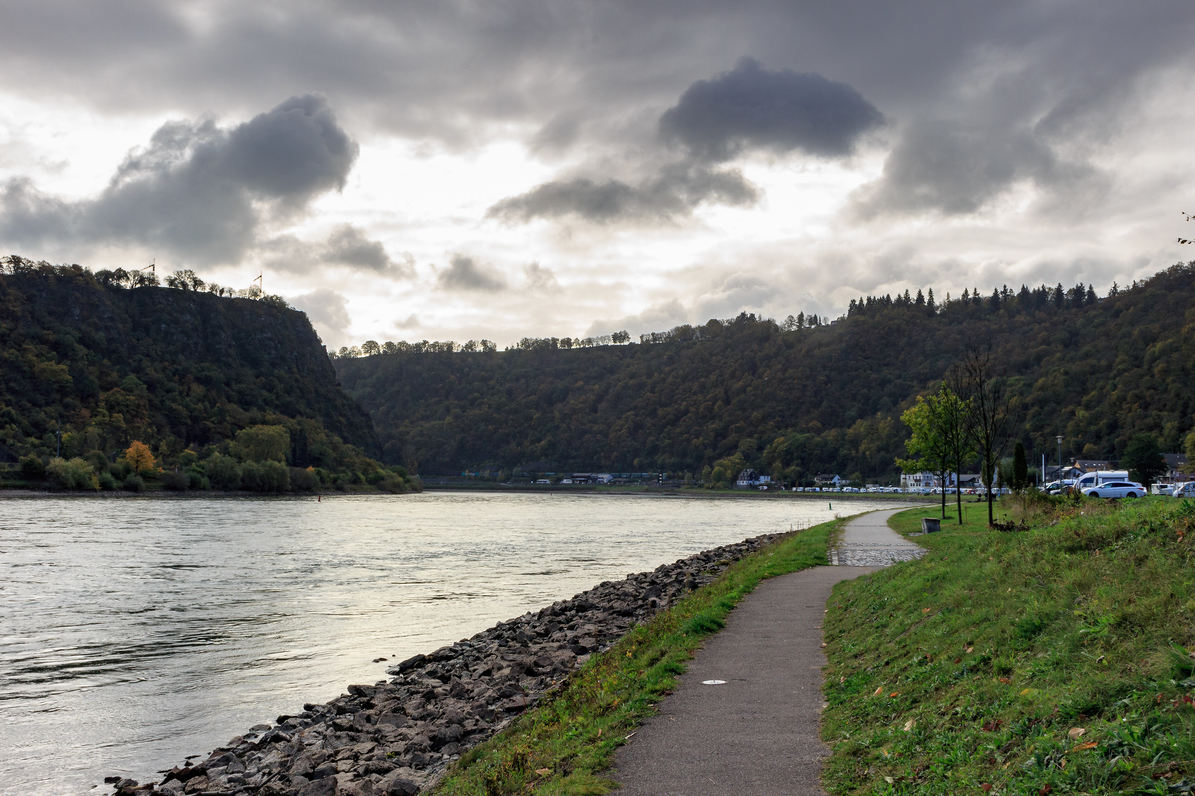 Upper middle Rhine valley