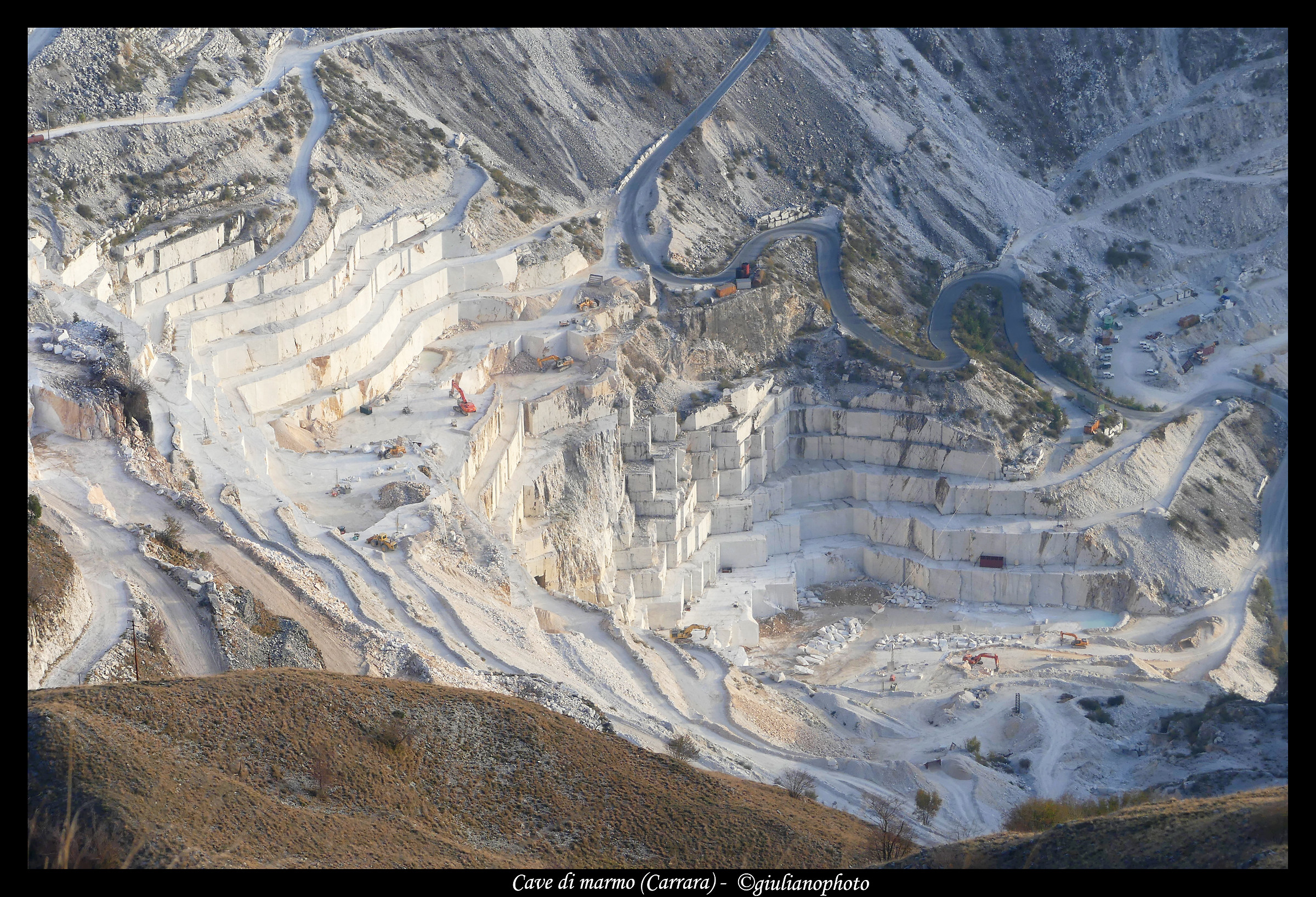 Marble quarries