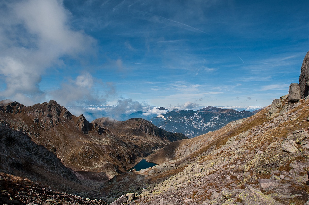 Lake Nasty chain Lagorai