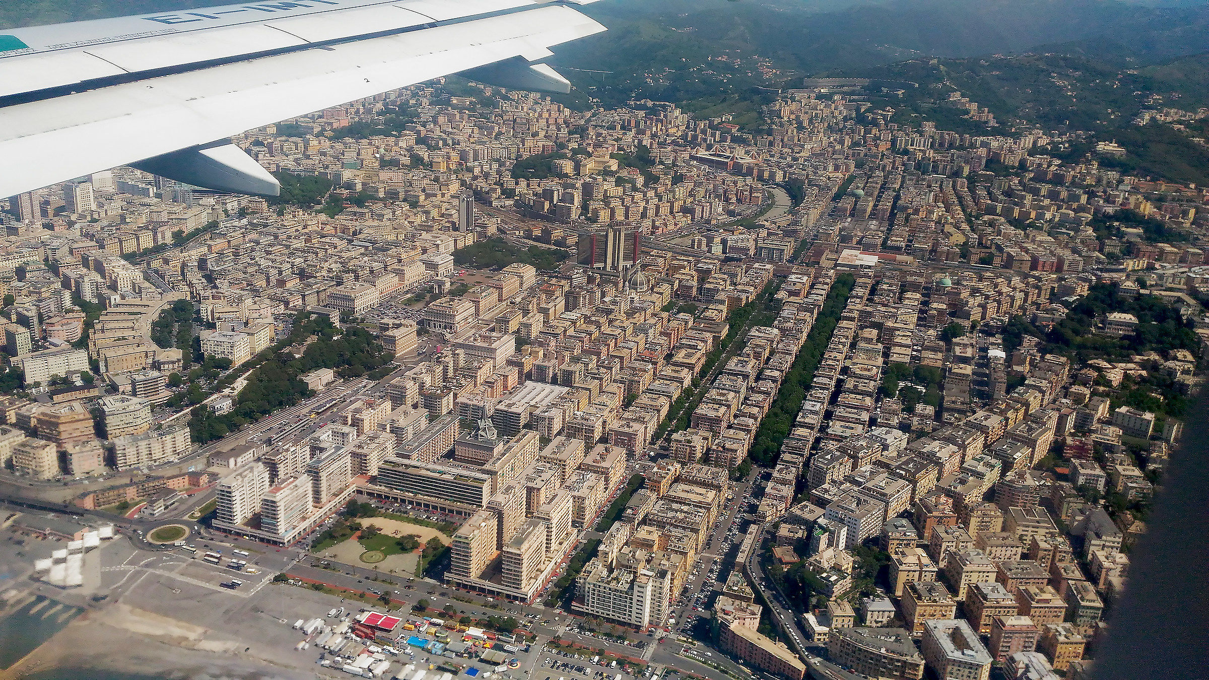 Get to Genoa the center.