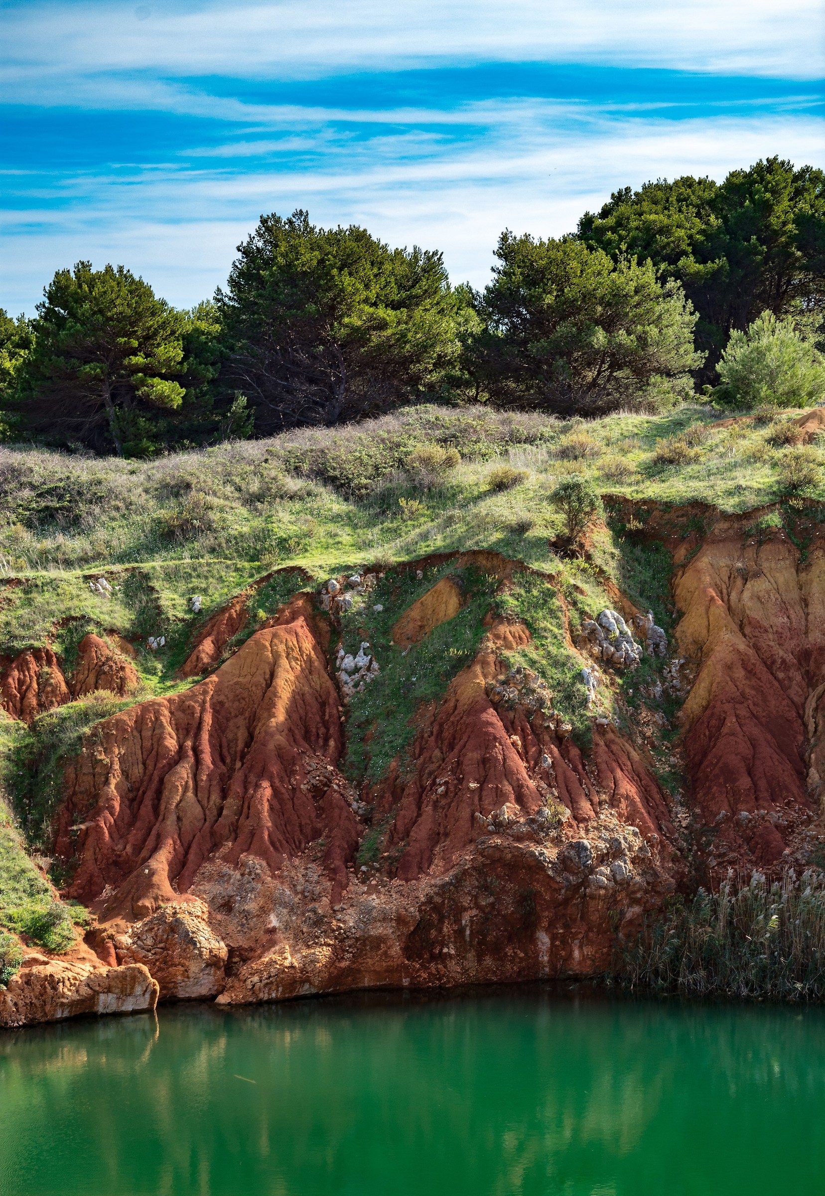 Disposed Bauxite quarry