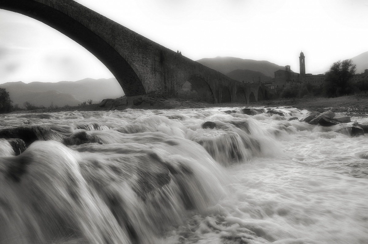 Gobbo or Ponte Vecchio in Bobbio (pc)