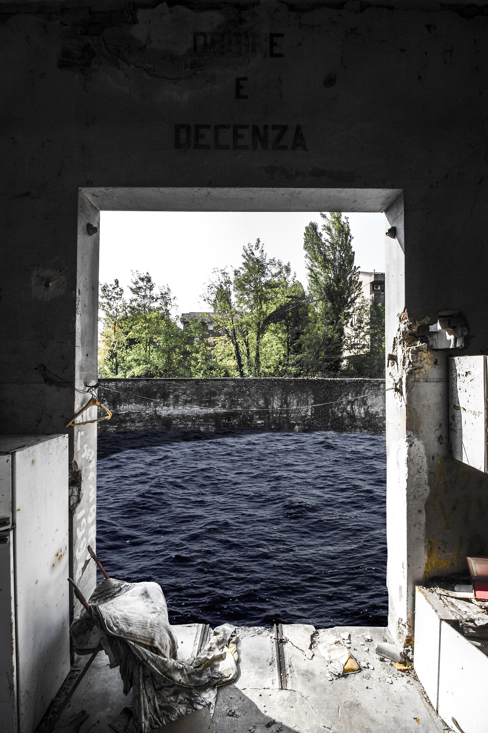 Former public pools in my country