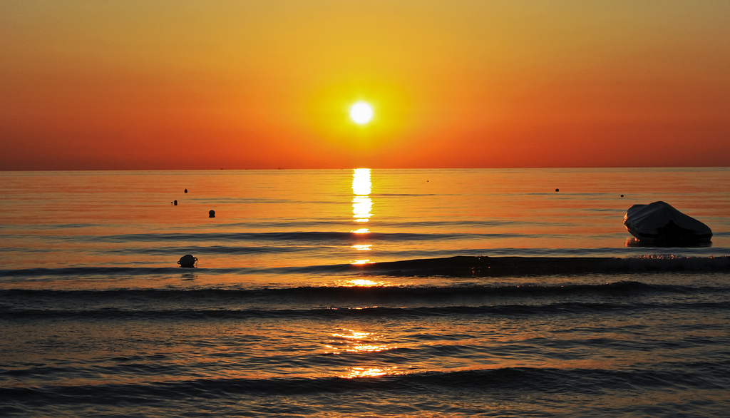 Sunset - Vasto marina