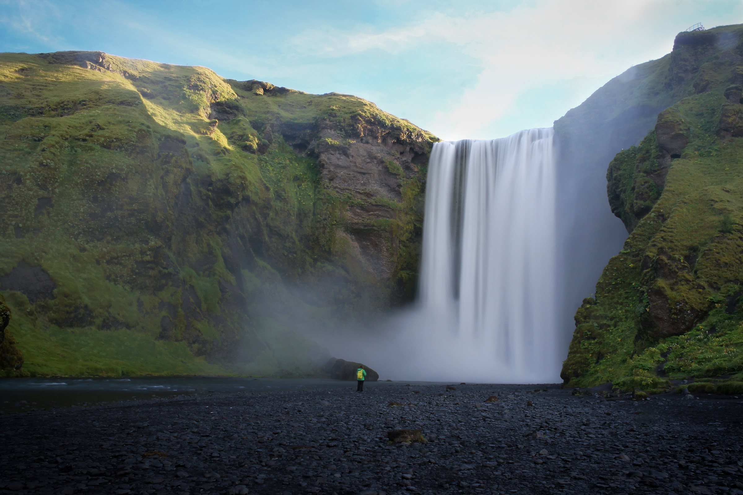 skogafoss waterfall