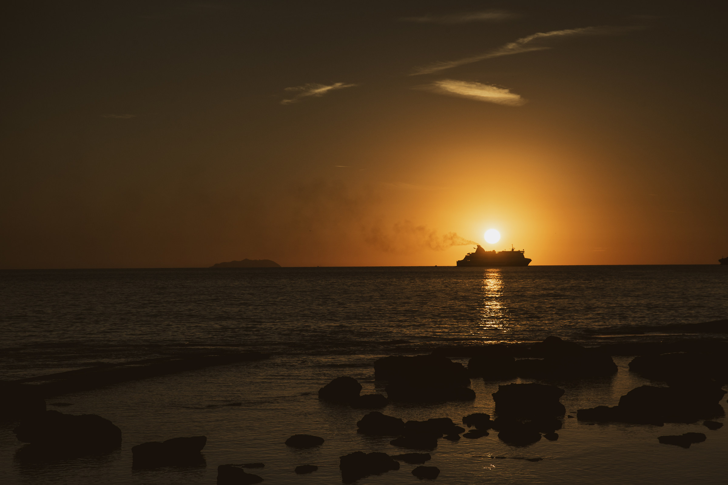 - "What do you want?" - "A sunset for two, se...