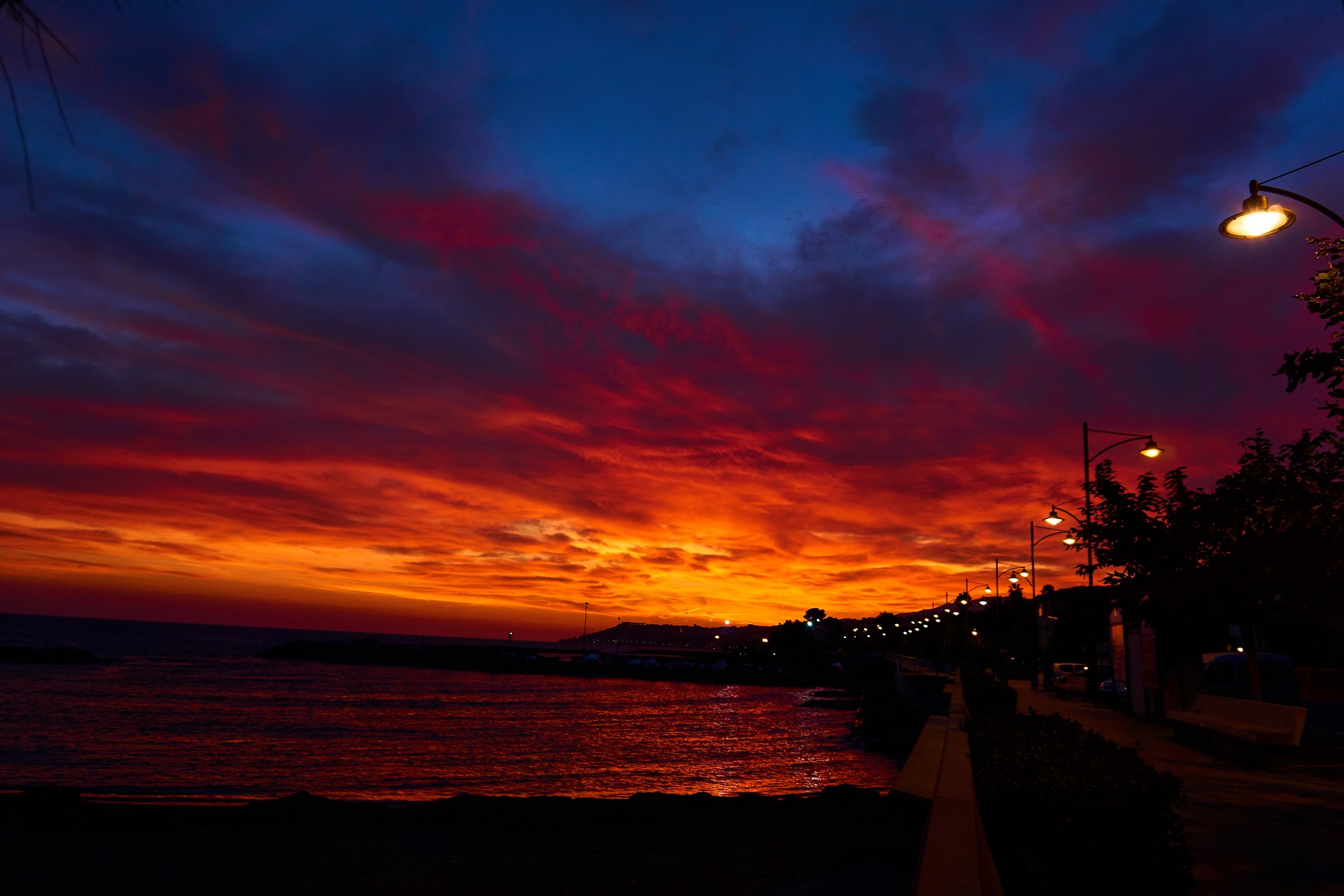 tramonto a santo stefano