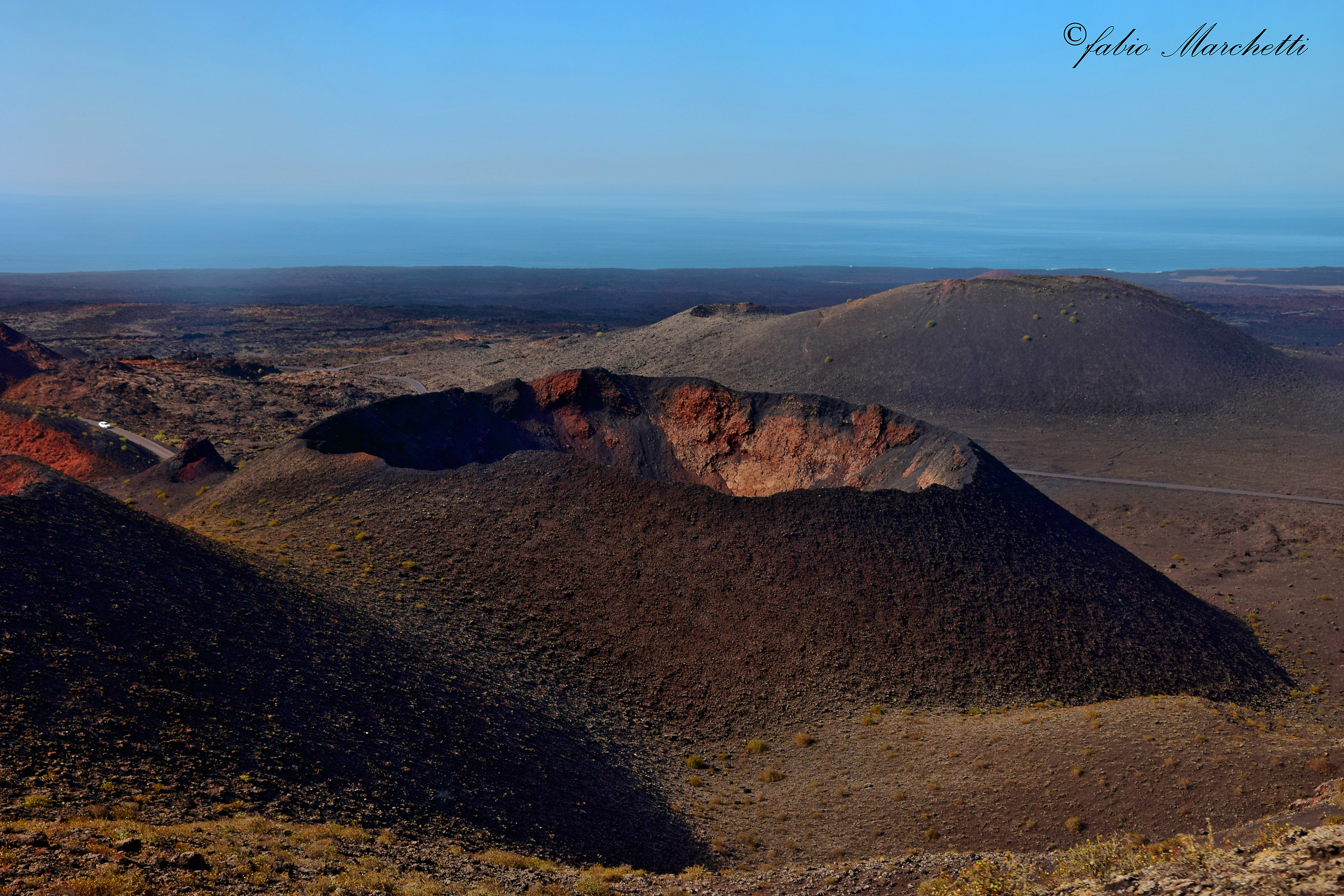 Vulcano presso Parco di Timanfaya
