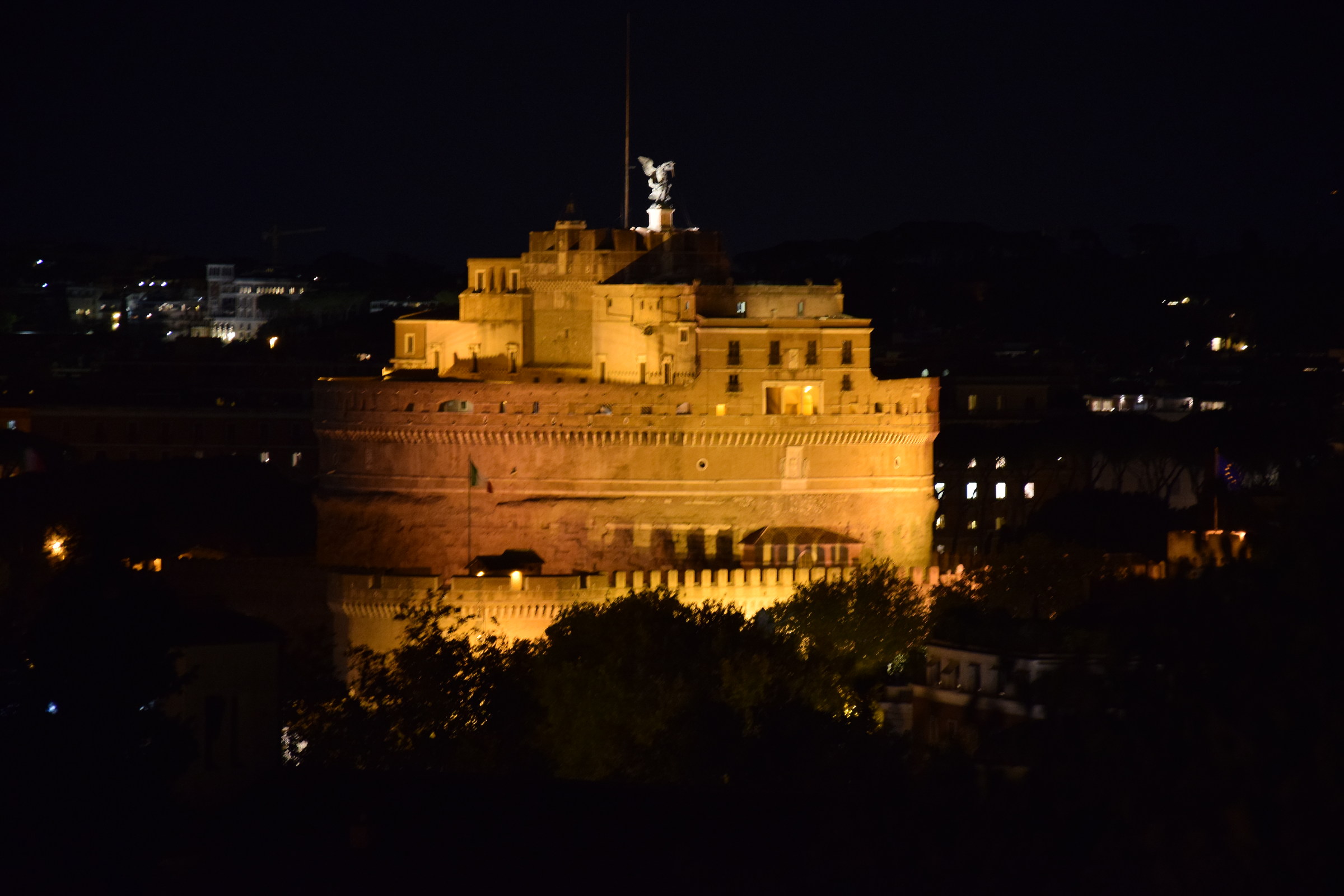 Castel S. Angelo from the Gianicolo