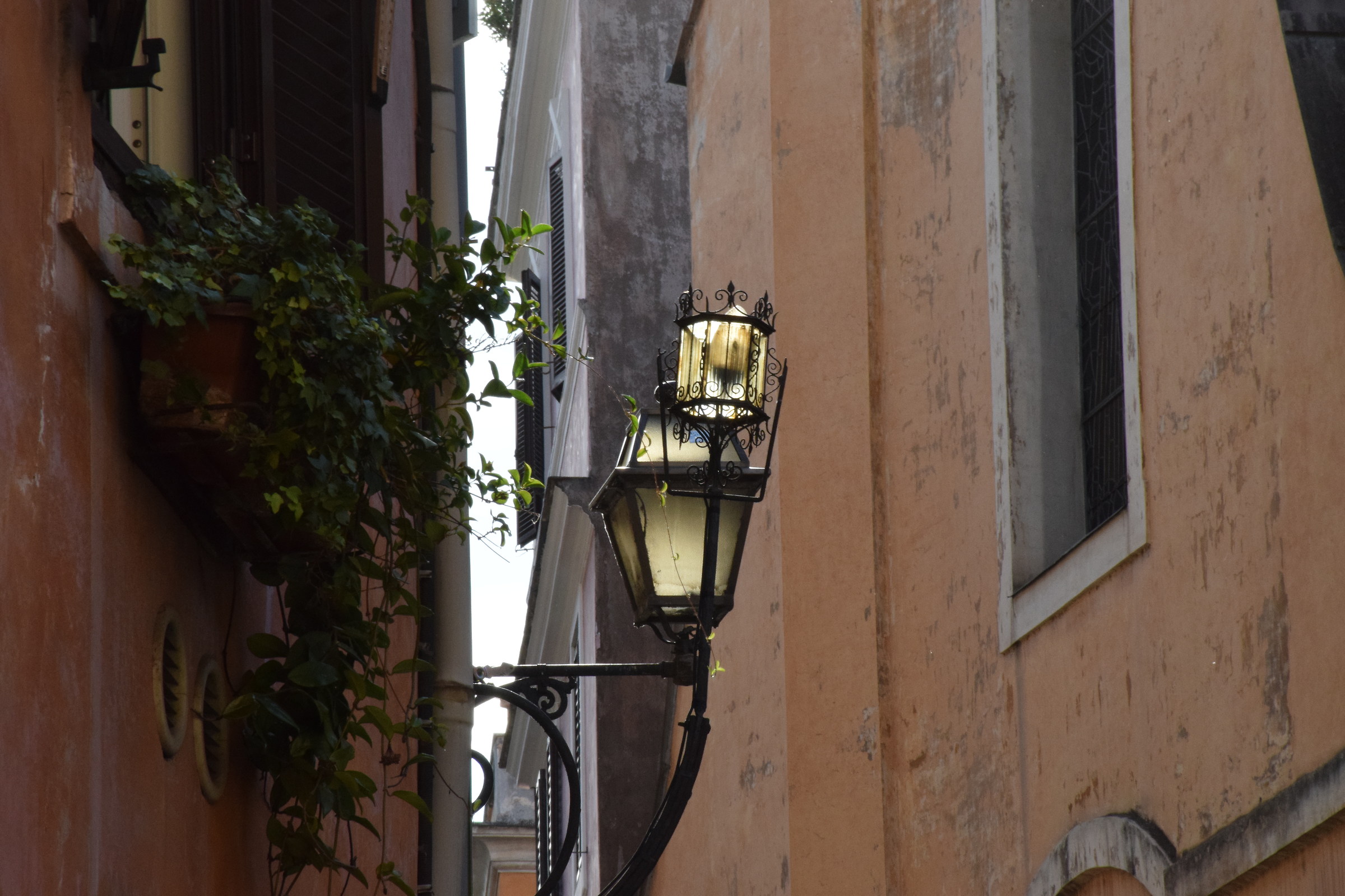 Trasteverini streetlights