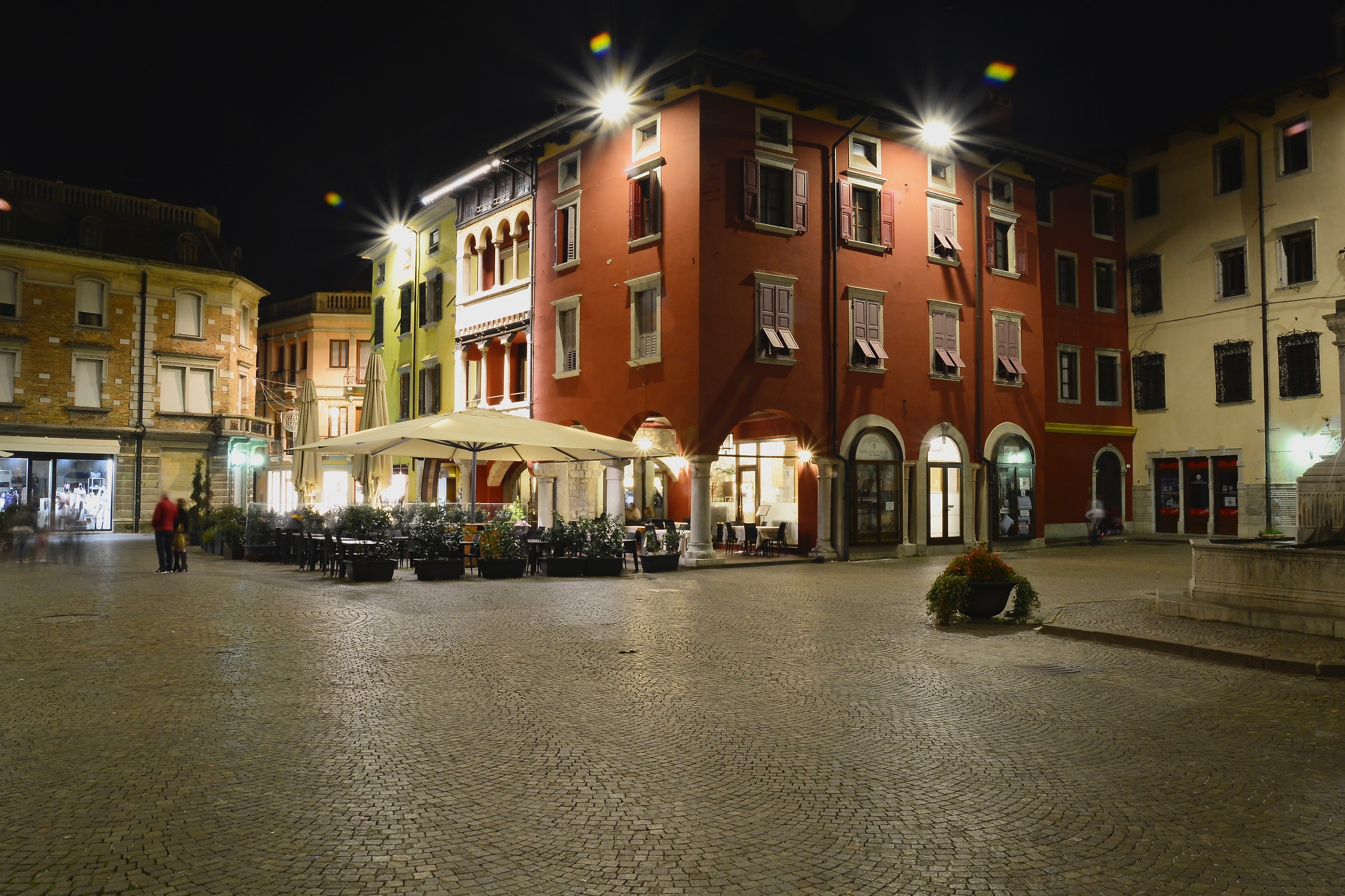 The colors of Piazza Paolo Diacono