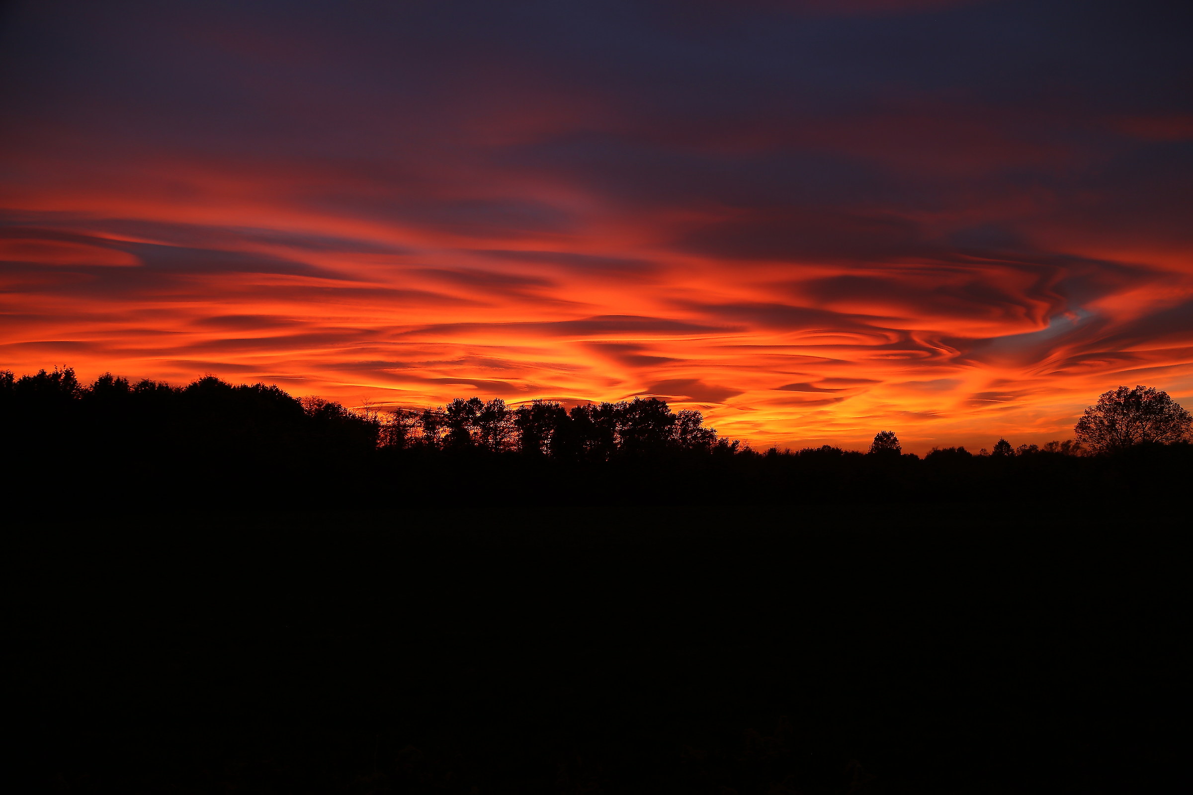 unexpected sunset .....