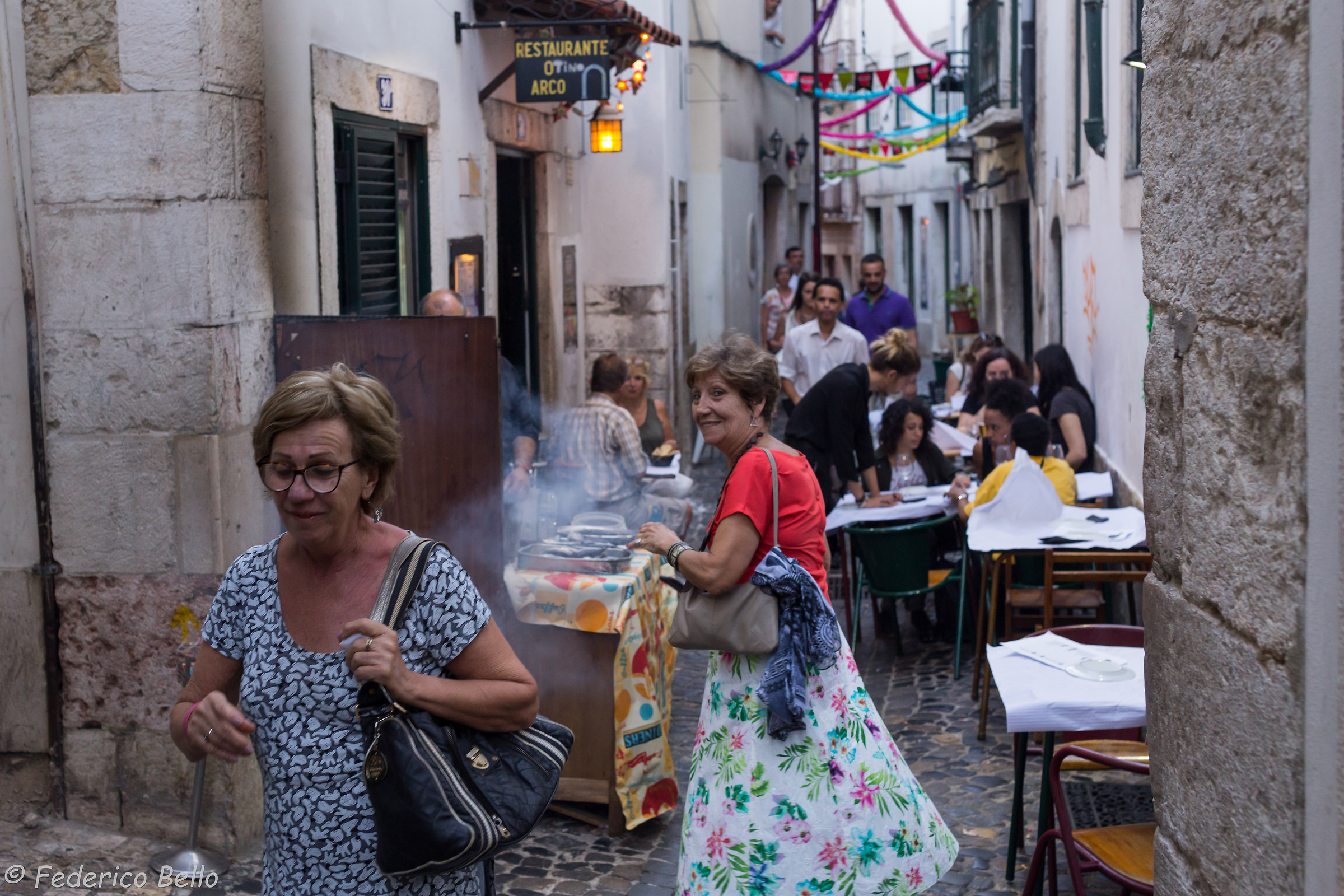 on the streets of Lisbon