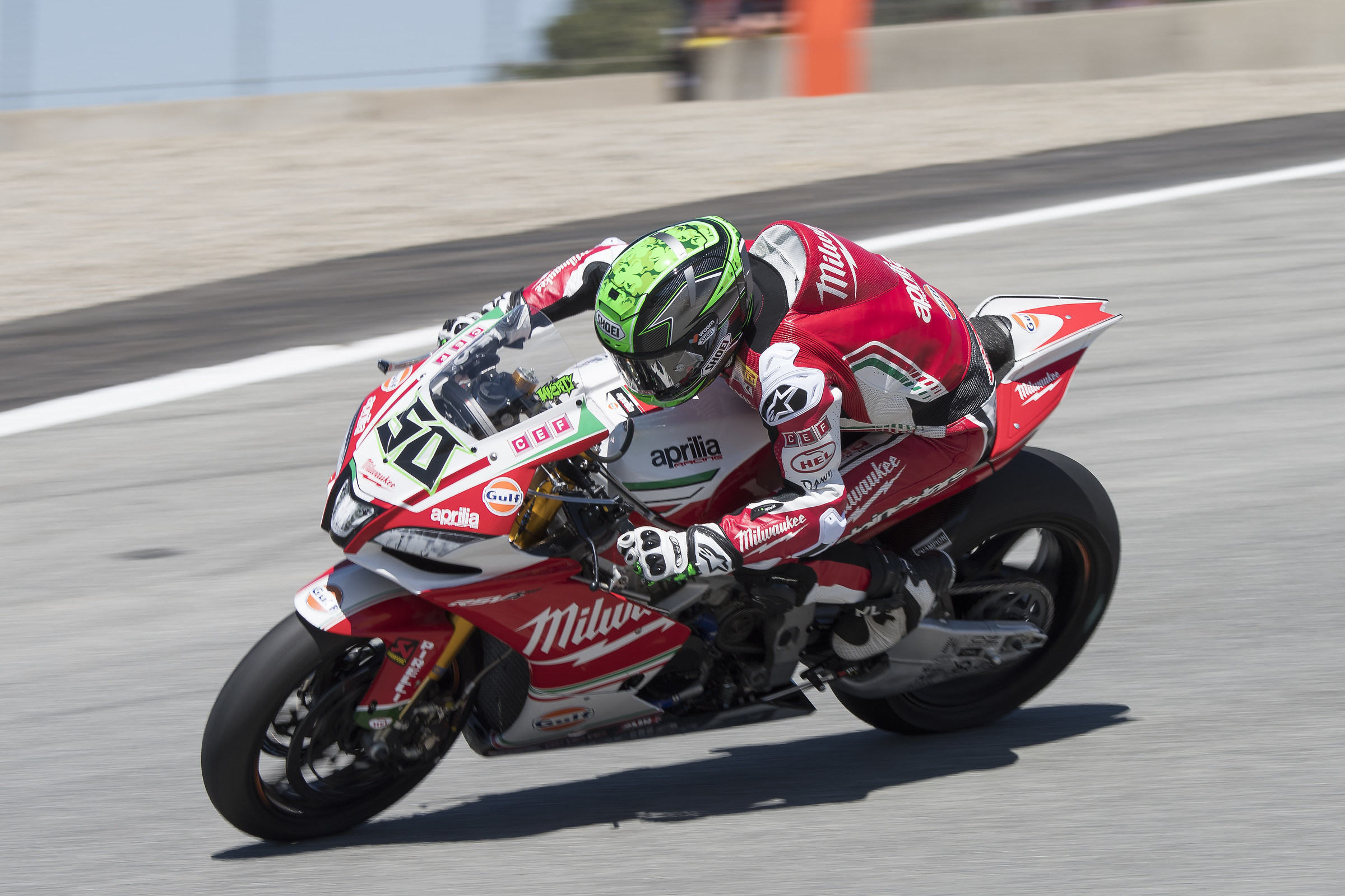 Panning to the mythical corkscrew