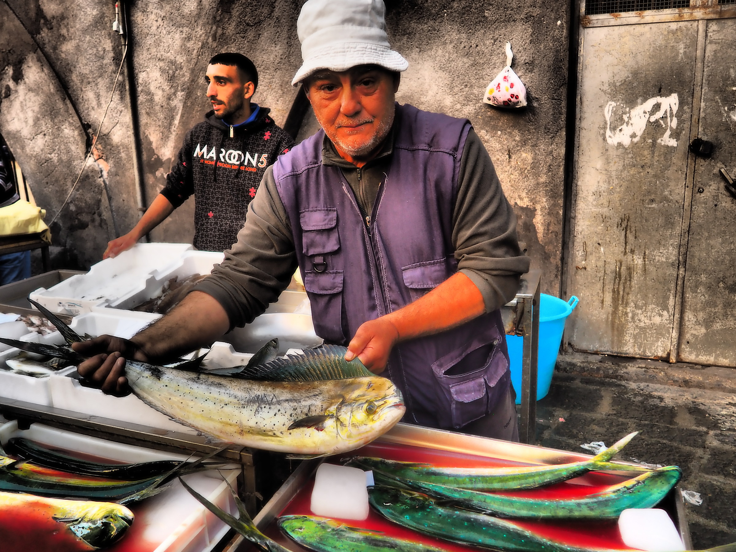 atelier, square Gae Aulenti, catania fishmonger