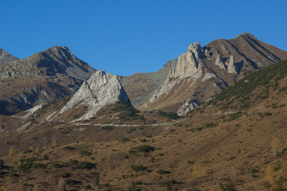 Cadino Valley at sunset
