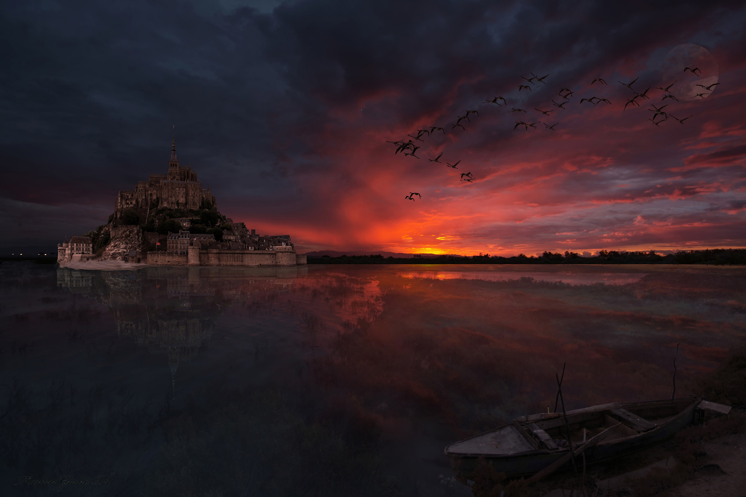 Visione a Moint S. Michel