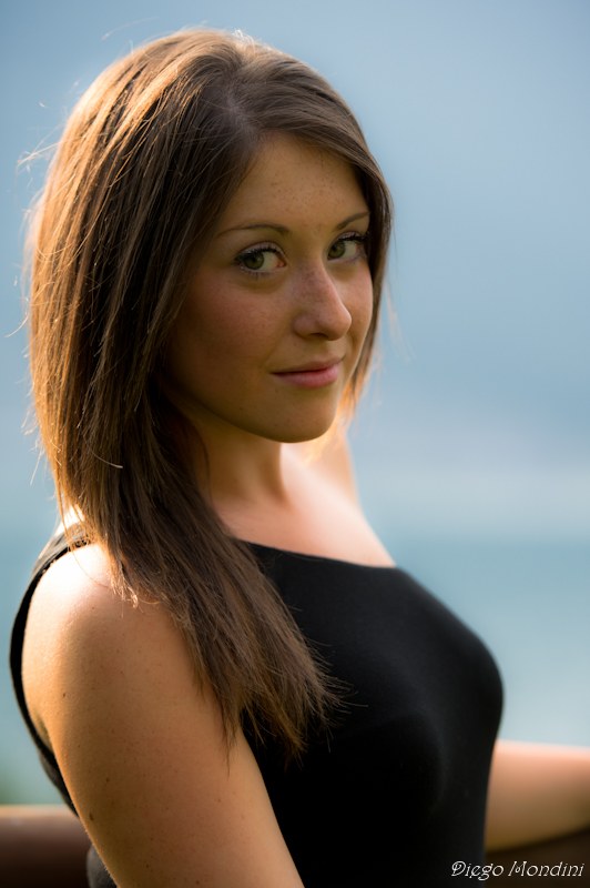 portrait on the lake