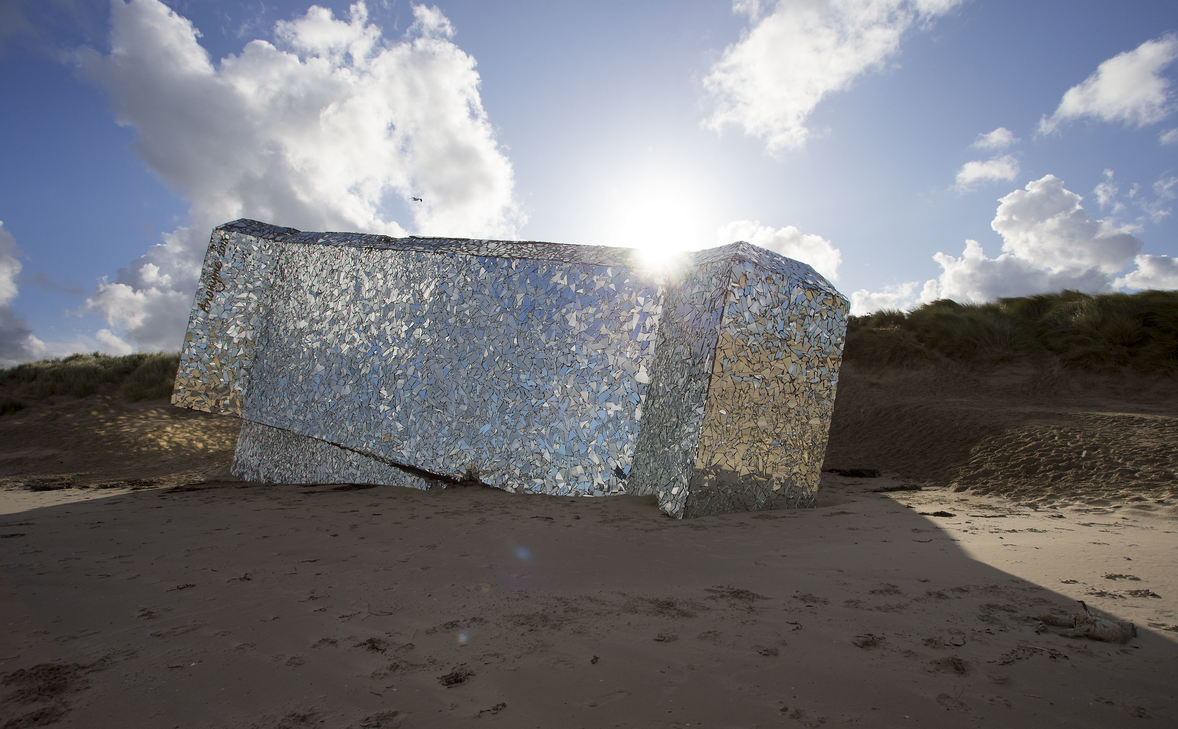 Anonyme Art- Leffrinckoucke Beach (Francia)