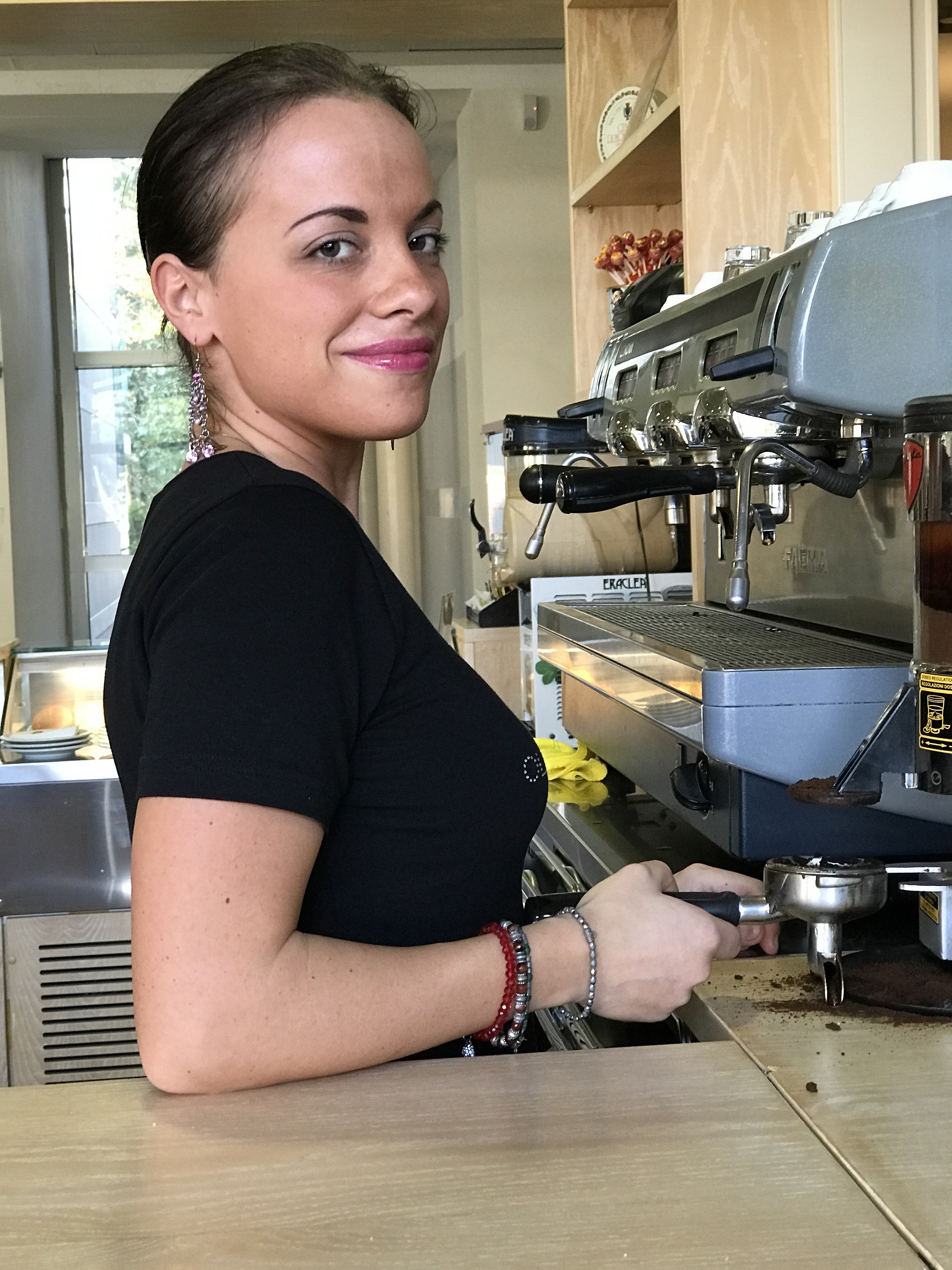 Thanks for the cappuccino!